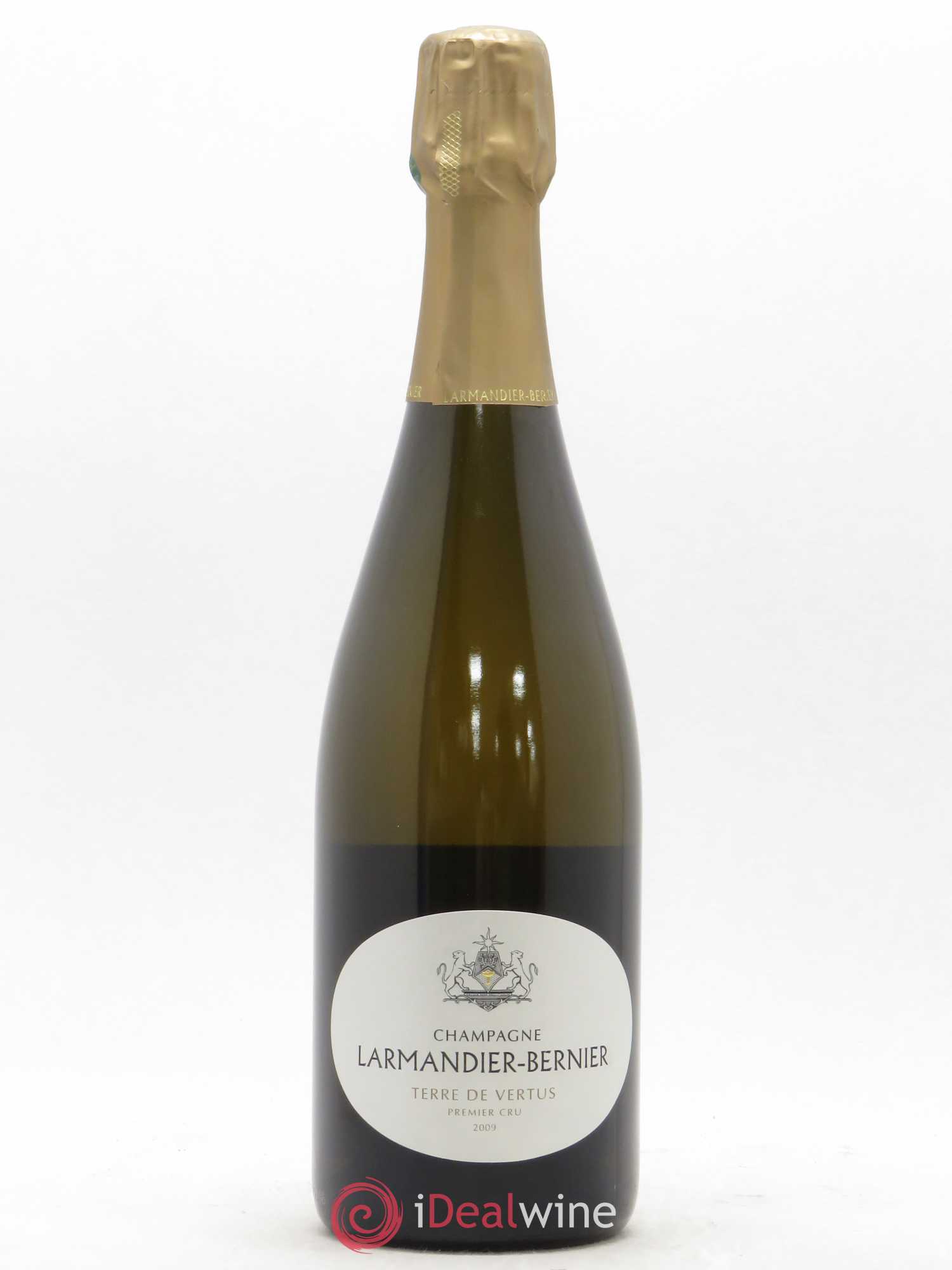Terre de Vertus 1er Cru Non dosé Larmandier-Bernier 2009 - Lot de 1 bouteille - 0