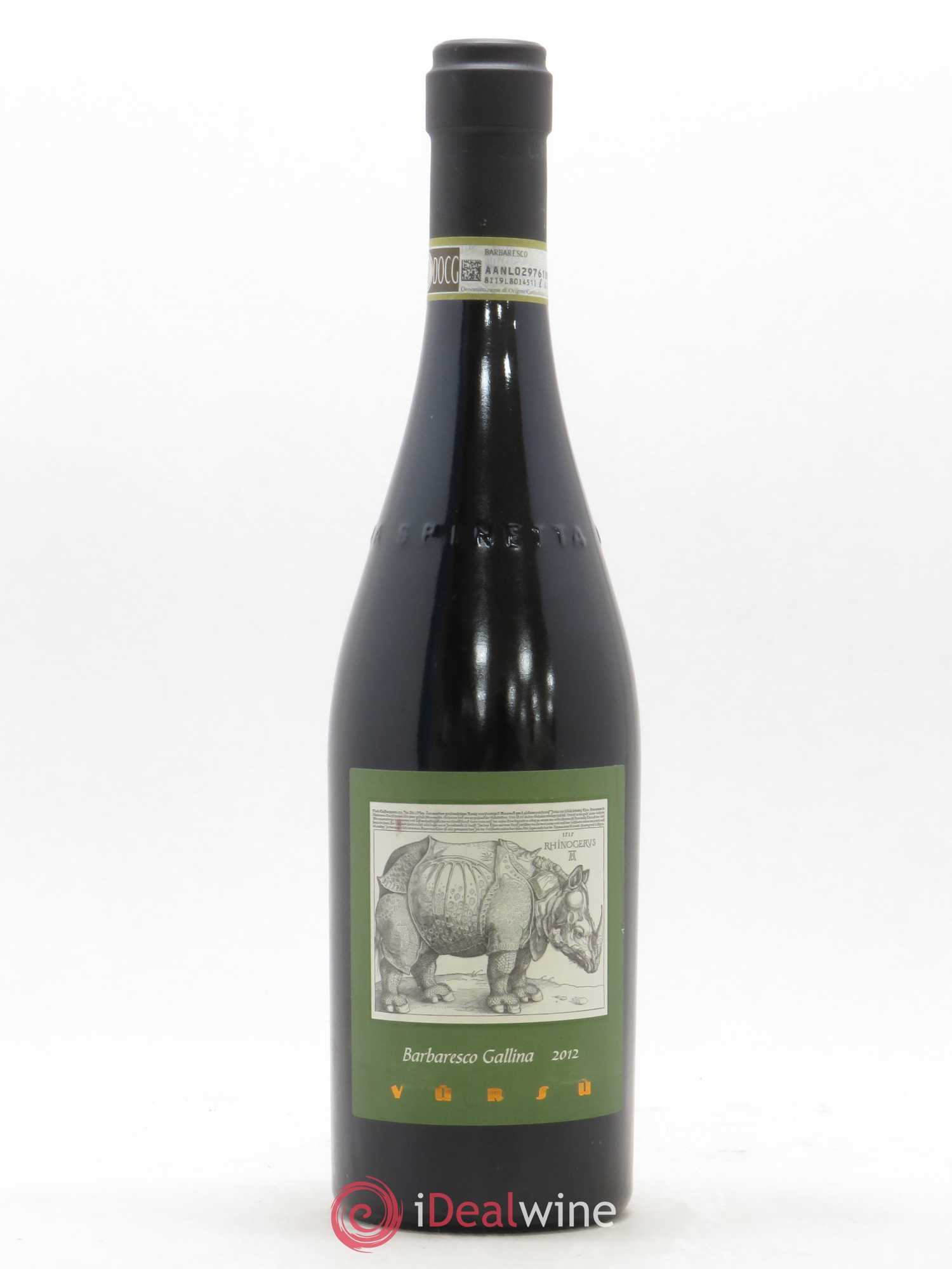 Barbaresco DOCG Vigneto Gallina Vursu La Spinetta - Giorgio Rivetti (sans prix de réserve) 2012 - Lot de 1 bouteille - 0