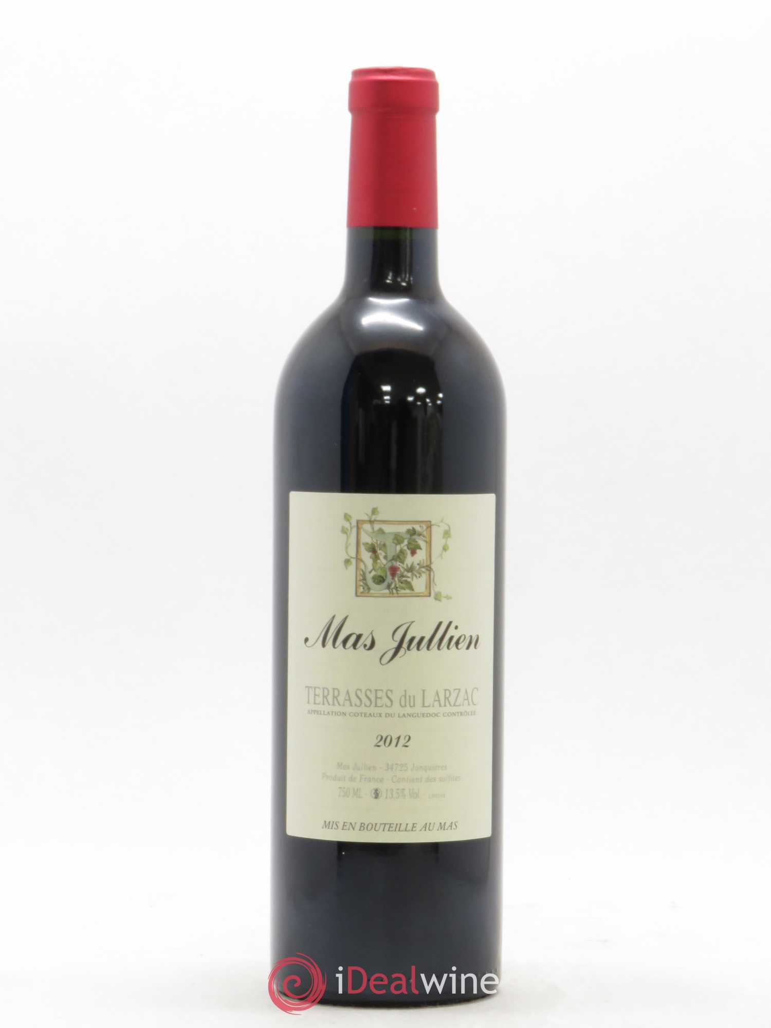 Terrasses du Larzac Mas Jullien Olivier Jullien 2012 - Lot de 1 bouteille - 0