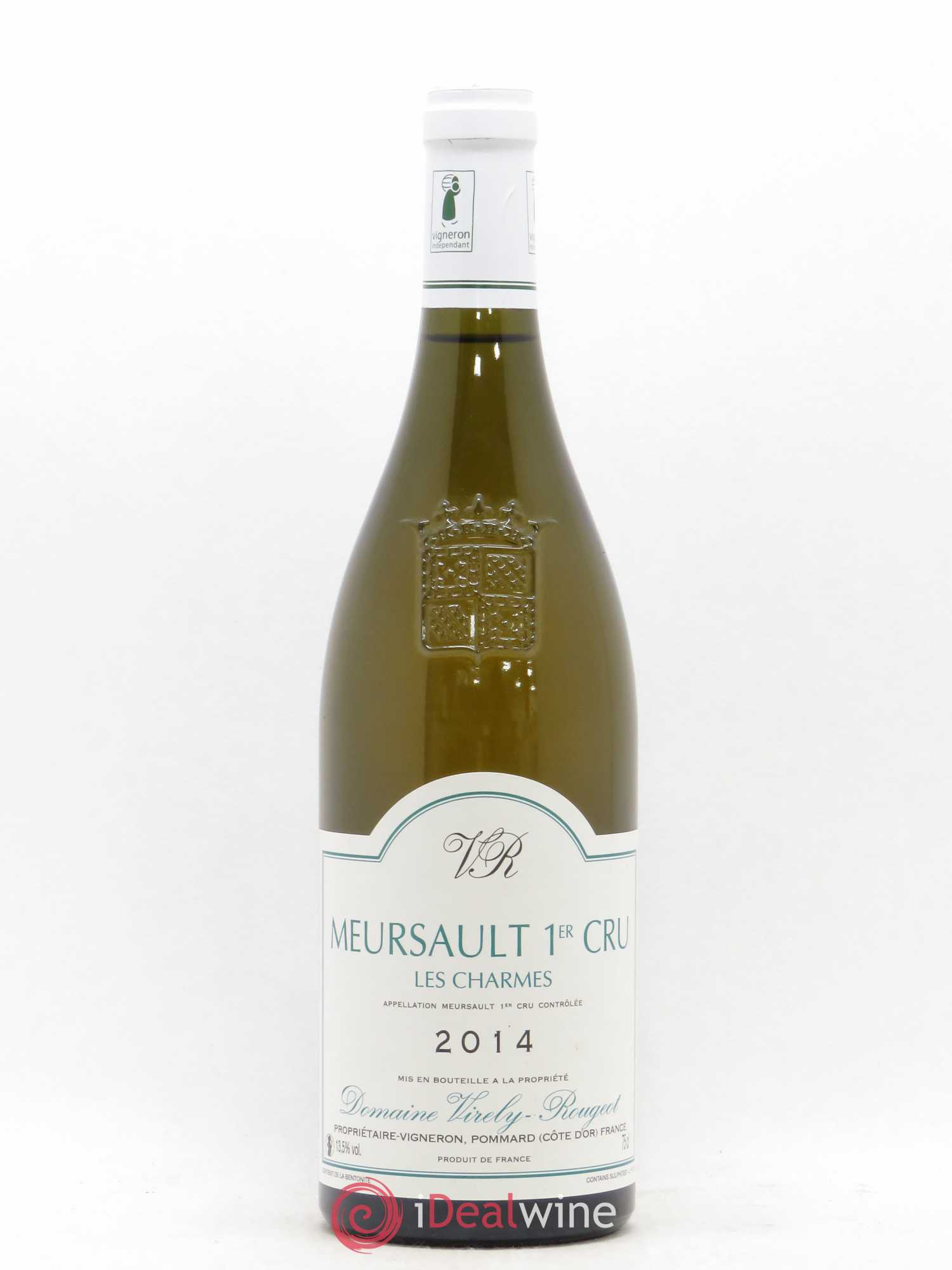 Meursault 1er Cru Les Charmes Domaine Virely Rougeot 2014 - Posten von 1 Flasche - 0