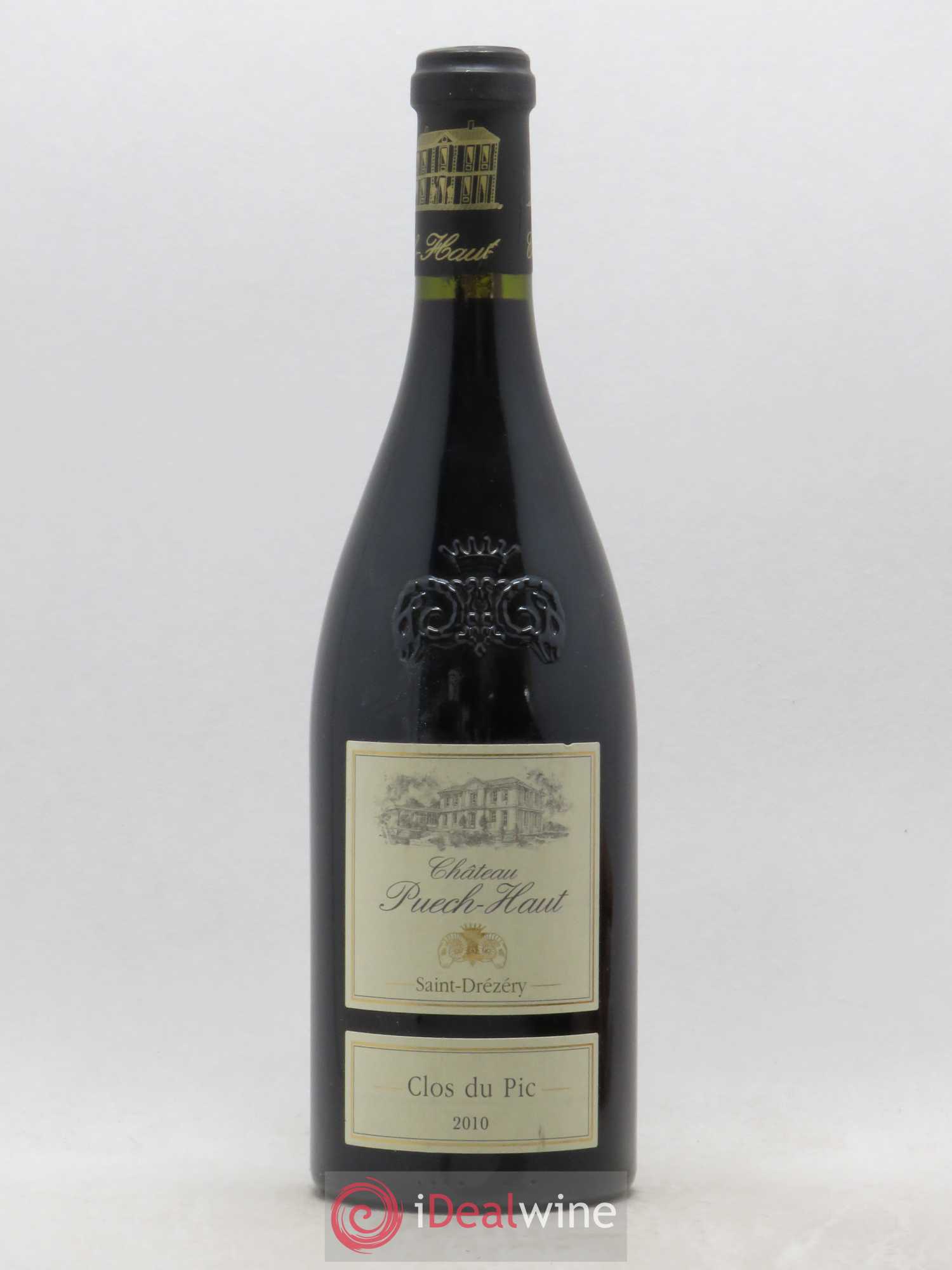 Pic Saint-Loup Château Puech-Haut Clos du Pic Gérard Bru 2010 - Lot de 1 bouteille - 0