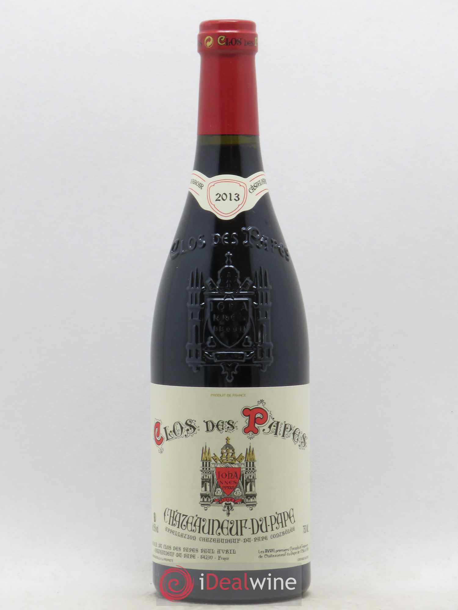 Châteauneuf-du-Pape Clos des Papes - Paul Avril 2013 - Lot de 1 bouteille - 0