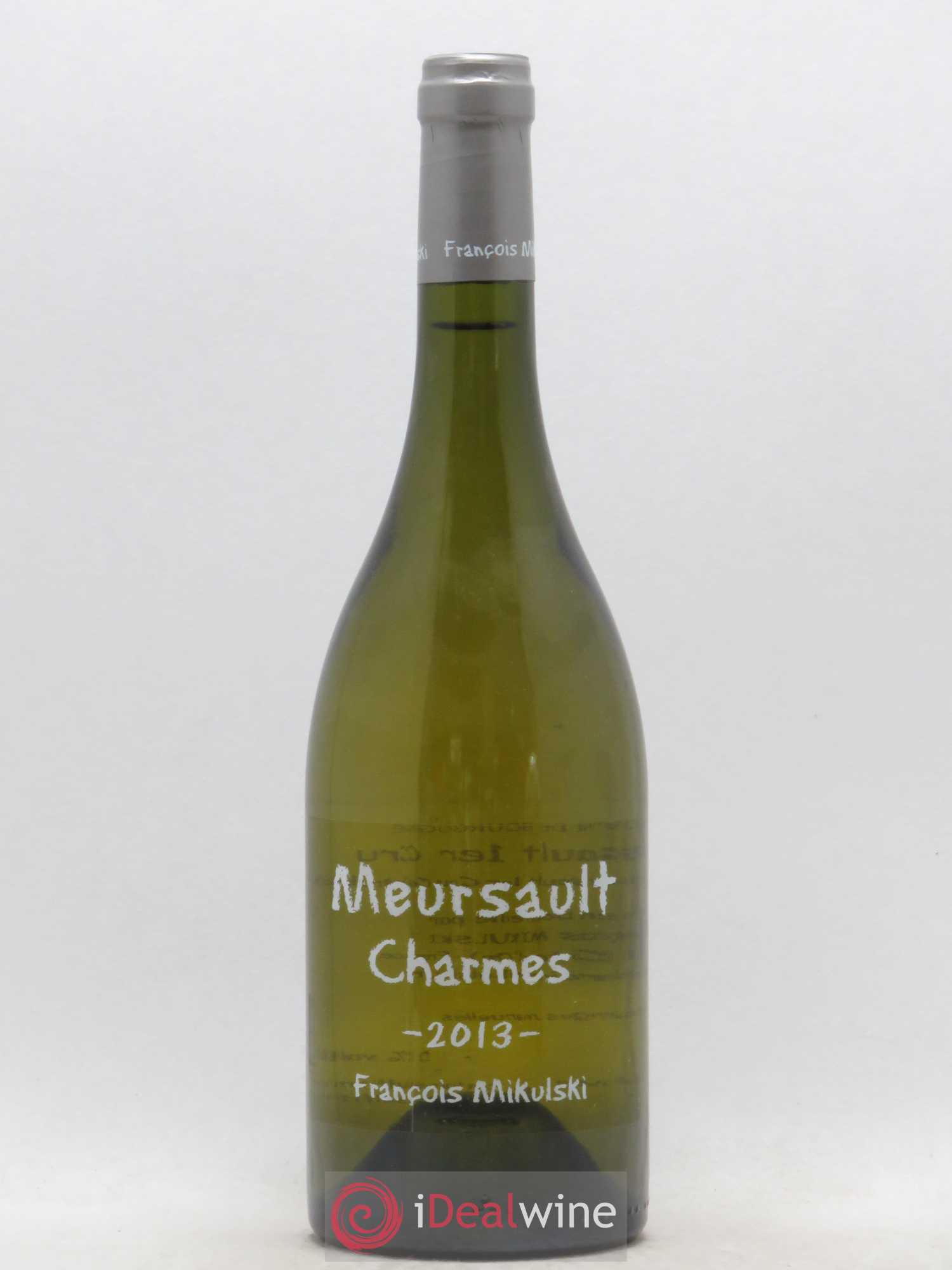 Meursault 1er Cru Charmes François Mikulski 2013 - Lot de 1 bouteille - 0