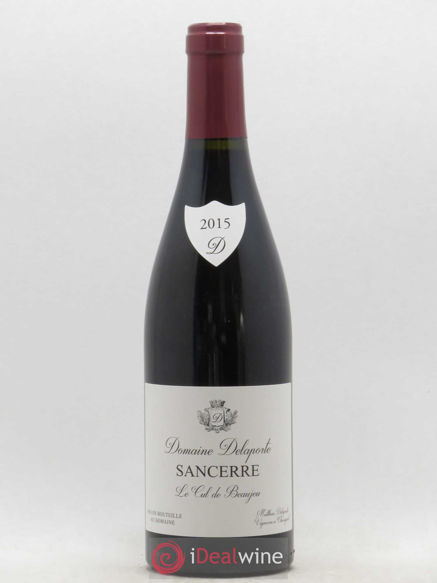 Sancerre Le Cul de Beaujeu Delaporte 2015 - Lot de 1 bouteille - 0