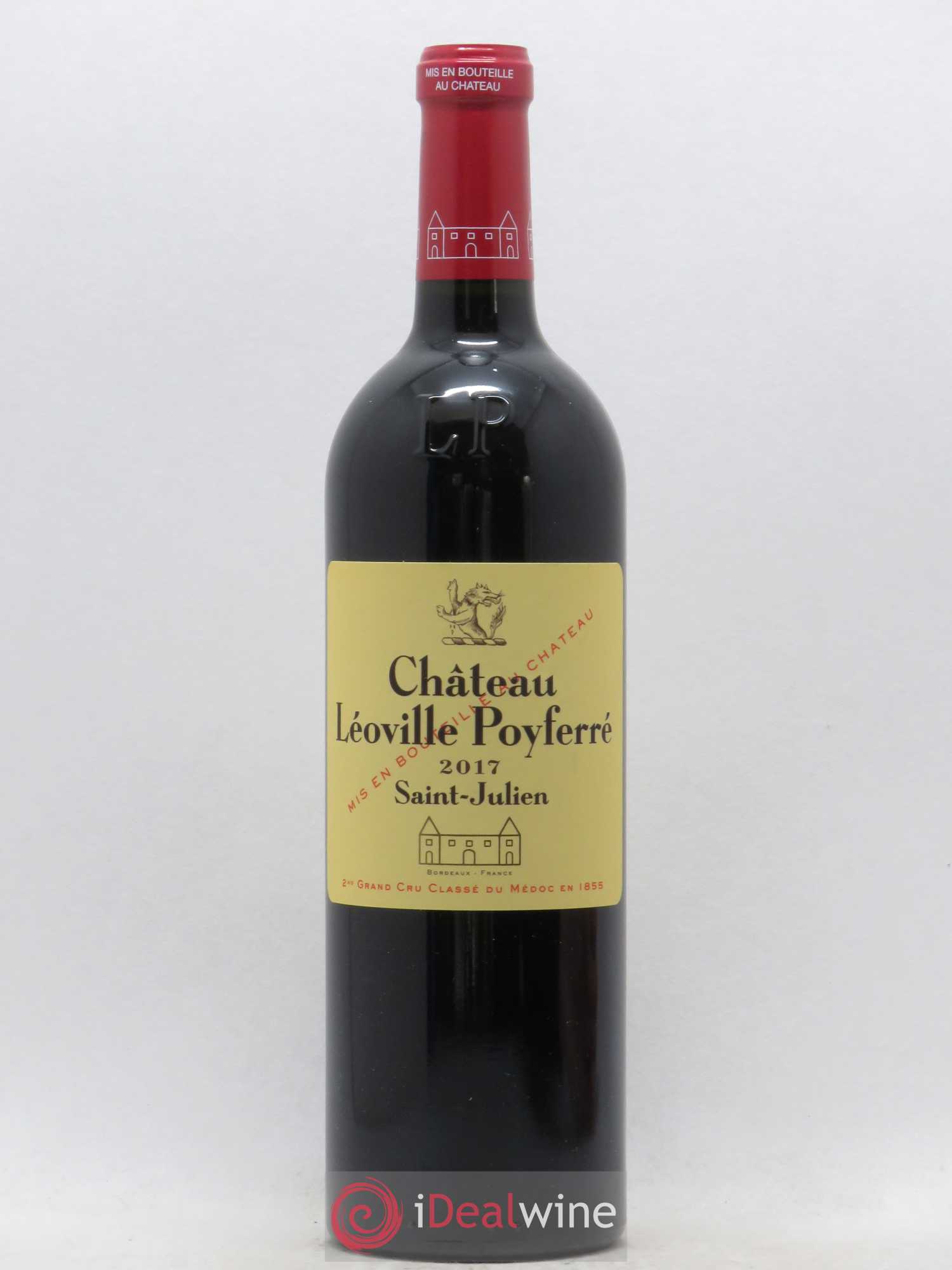 Château Léoville Poyferré 2ème Grand Cru Classé 2017 - Lot de 1 bouteille - 0