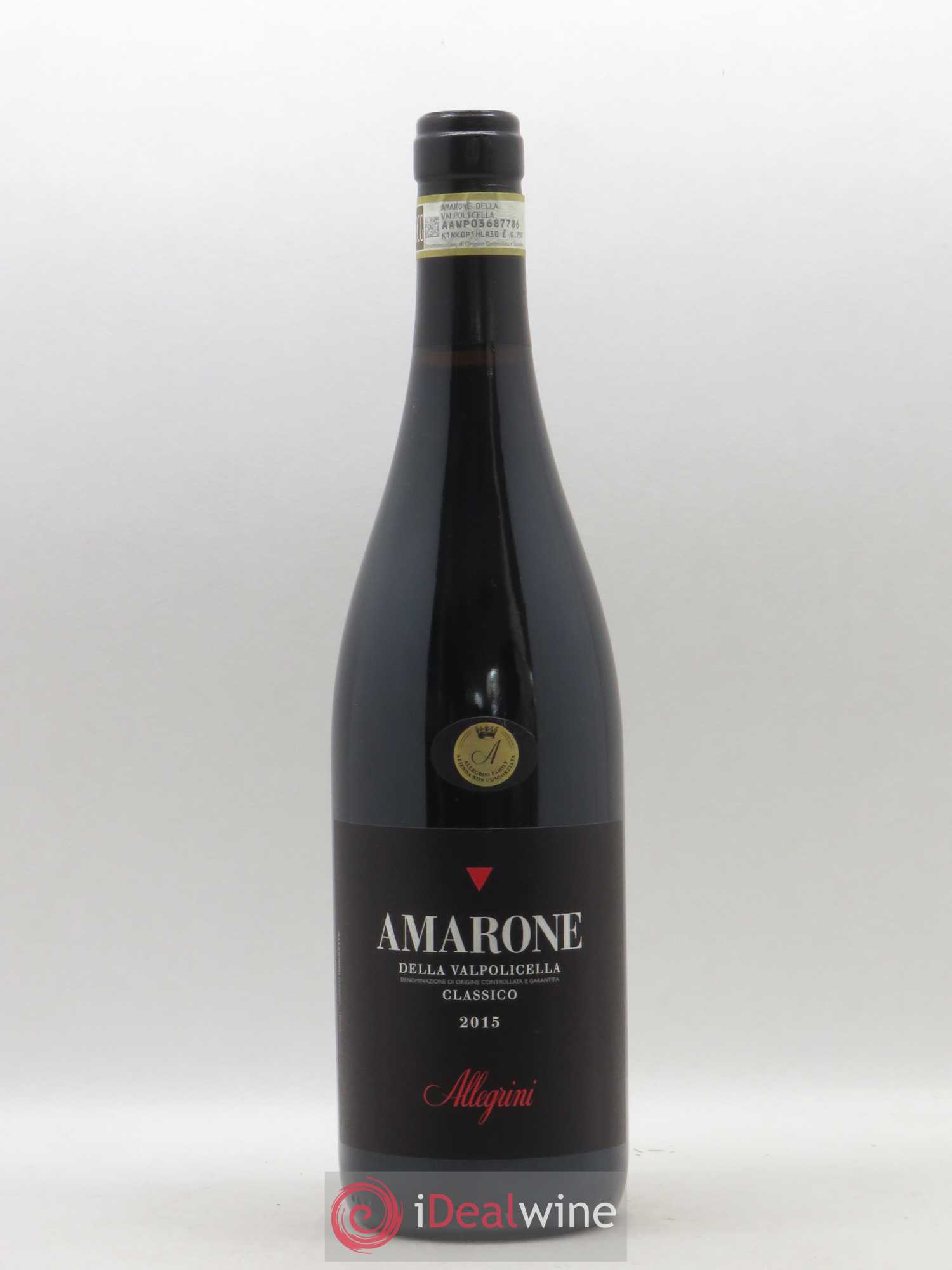 Amarone della Valpolicella DOC Classico Allegrini 2015 - Lot de 1 bouteille - 0