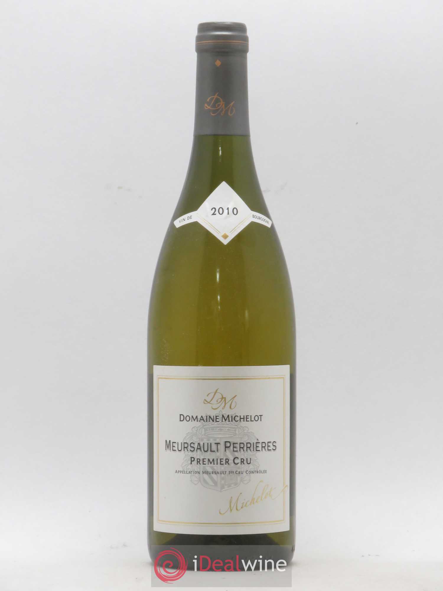 Meursault 1er Cru Les Perrières Domaine Michelot 2010 - Lot de 1 bouteille - 0