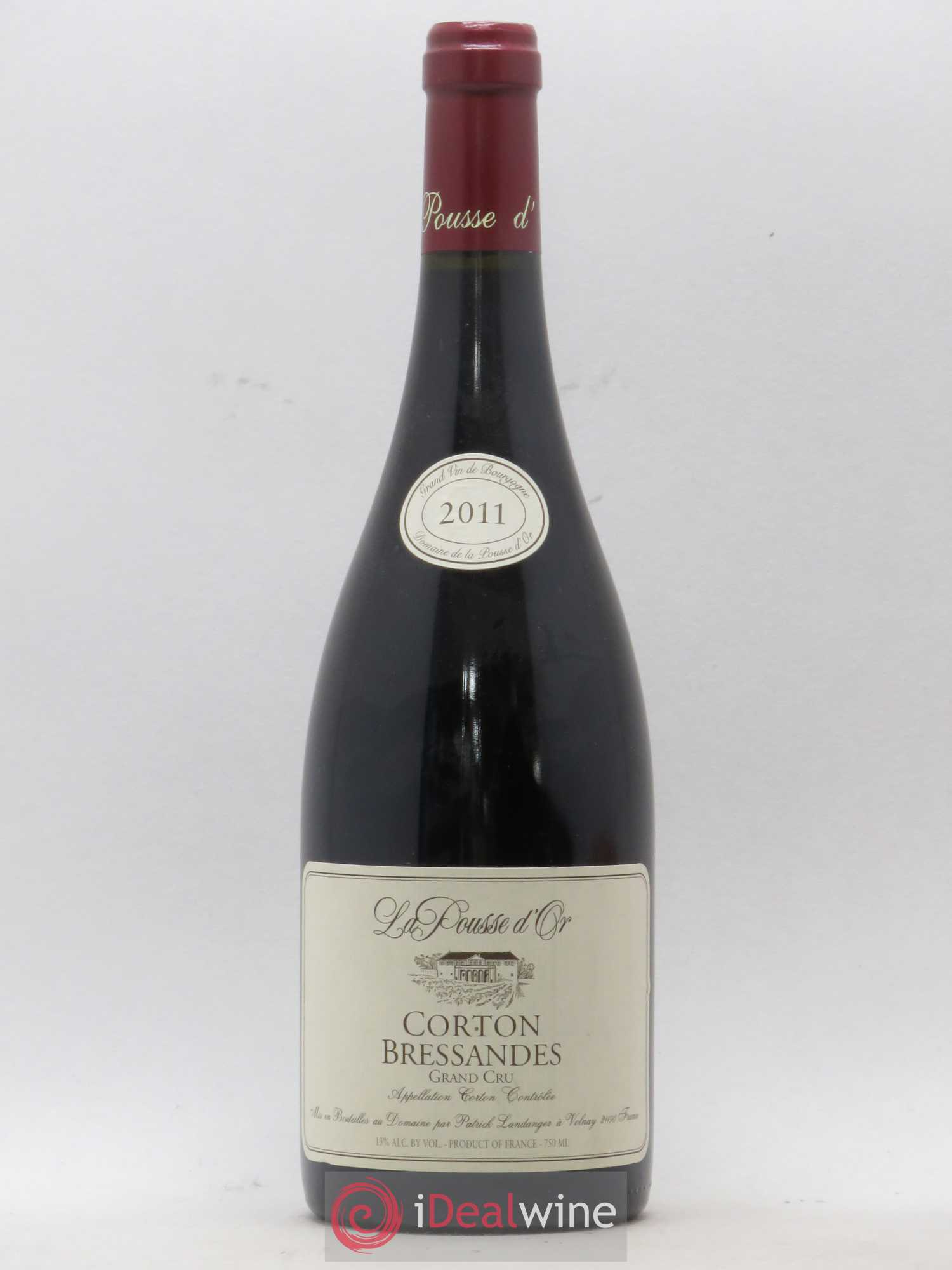 Corton Grand Cru Bressandes La Pousse d'Or (Domaine de) 2011 - Lot de 1 bouteille - 0