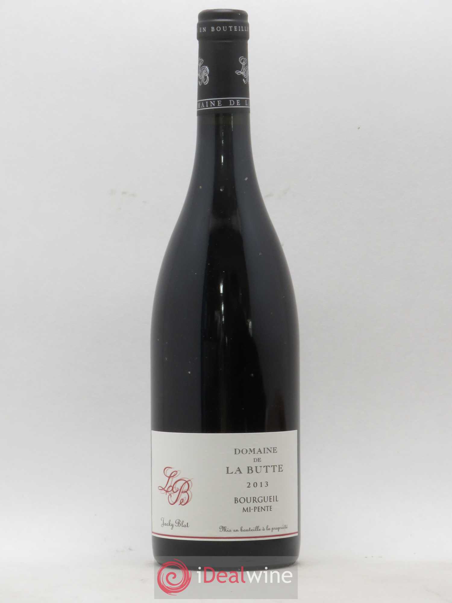 Bourgueil Mi-Pente Domaine de La Butte - Jacky Blot 2013 - Lot de 1 bouteille - 0