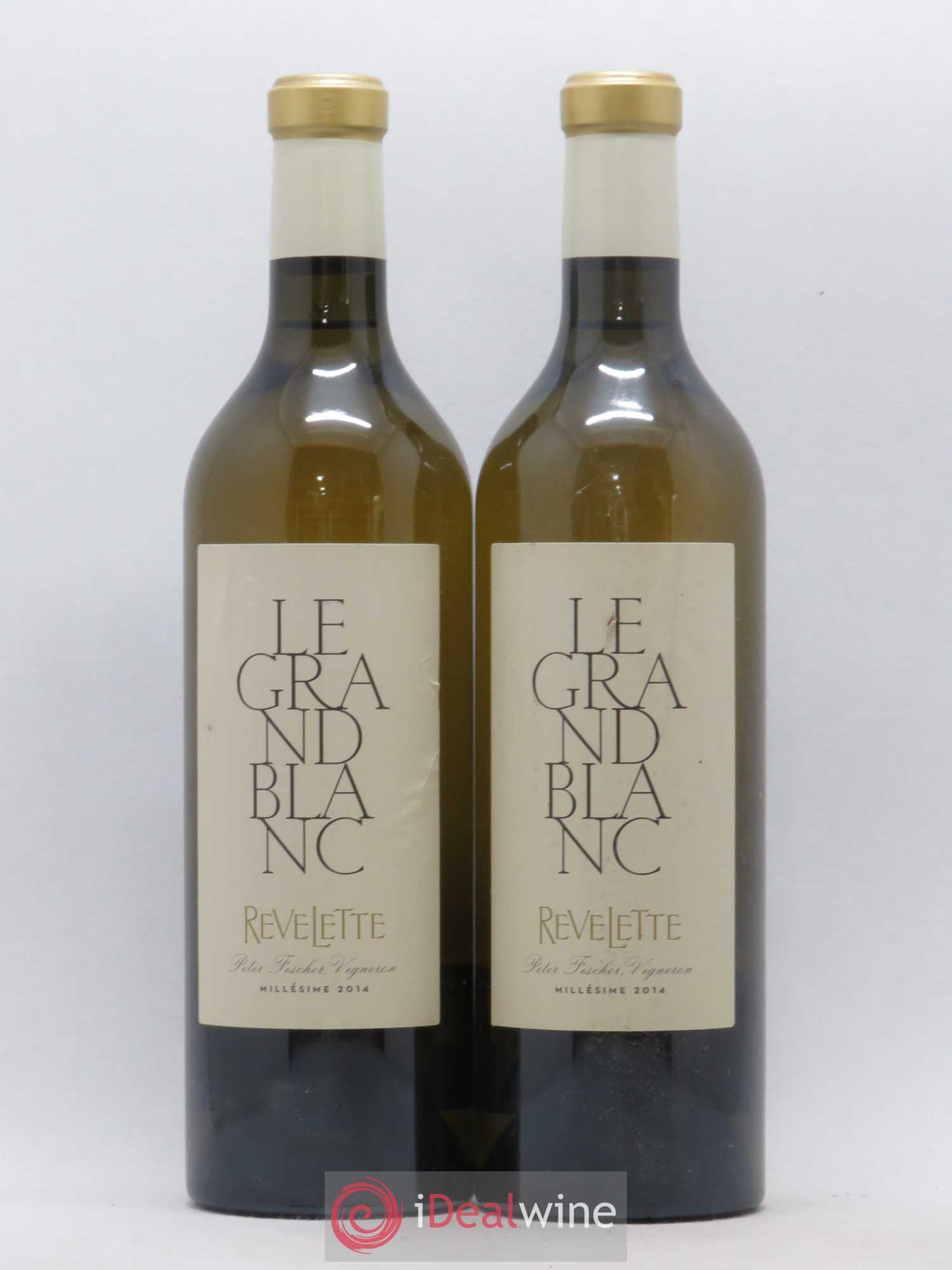 Bouches du Rhône Le Grand Blanc Revelette 2014 - Posten von 2 Flaschen - 0