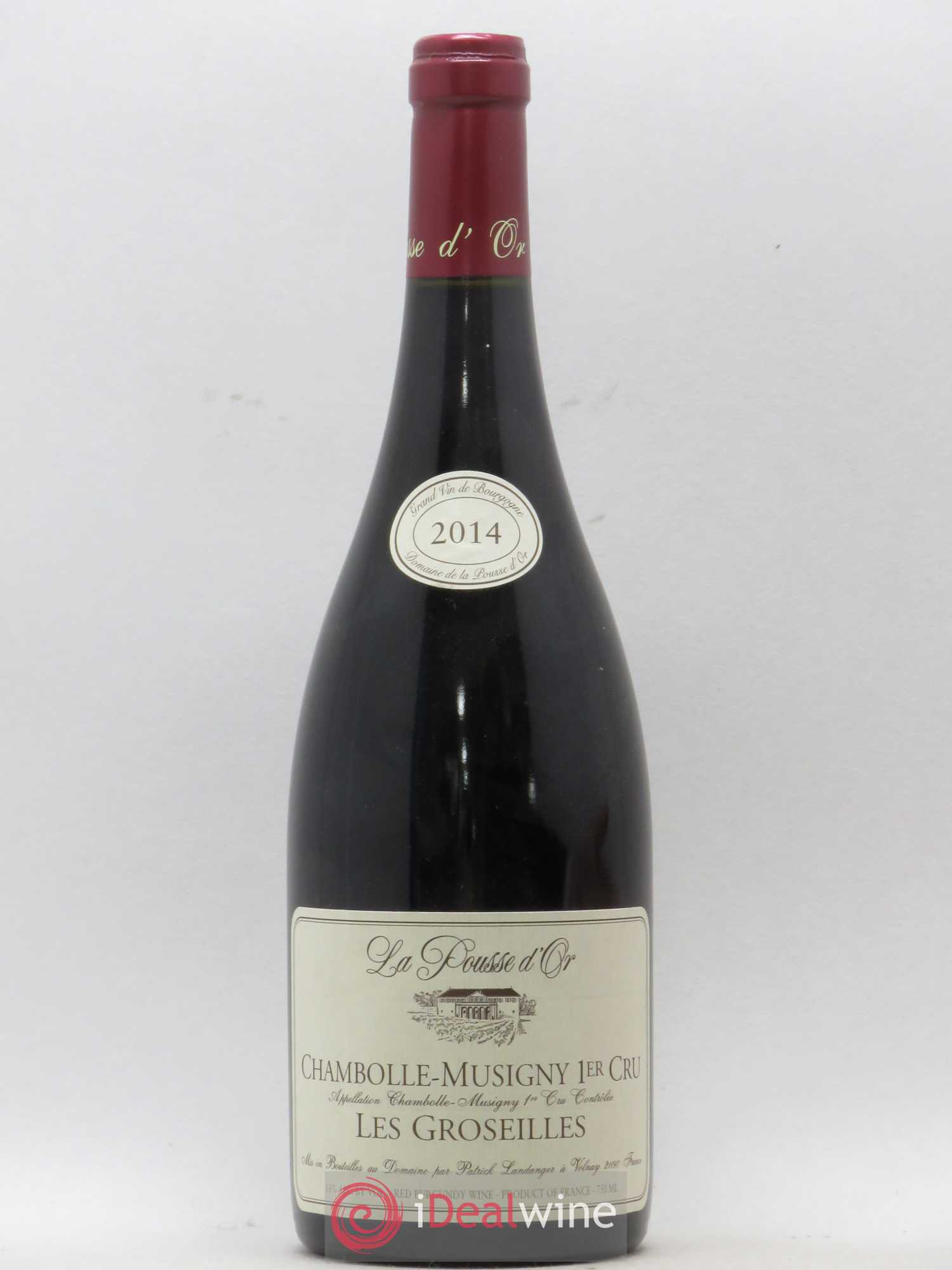 Chambolle-Musigny 1er Cru Les Groseilles La Pousse d'Or (Domaine de) 2014 - Lot de 1 bouteille - 0