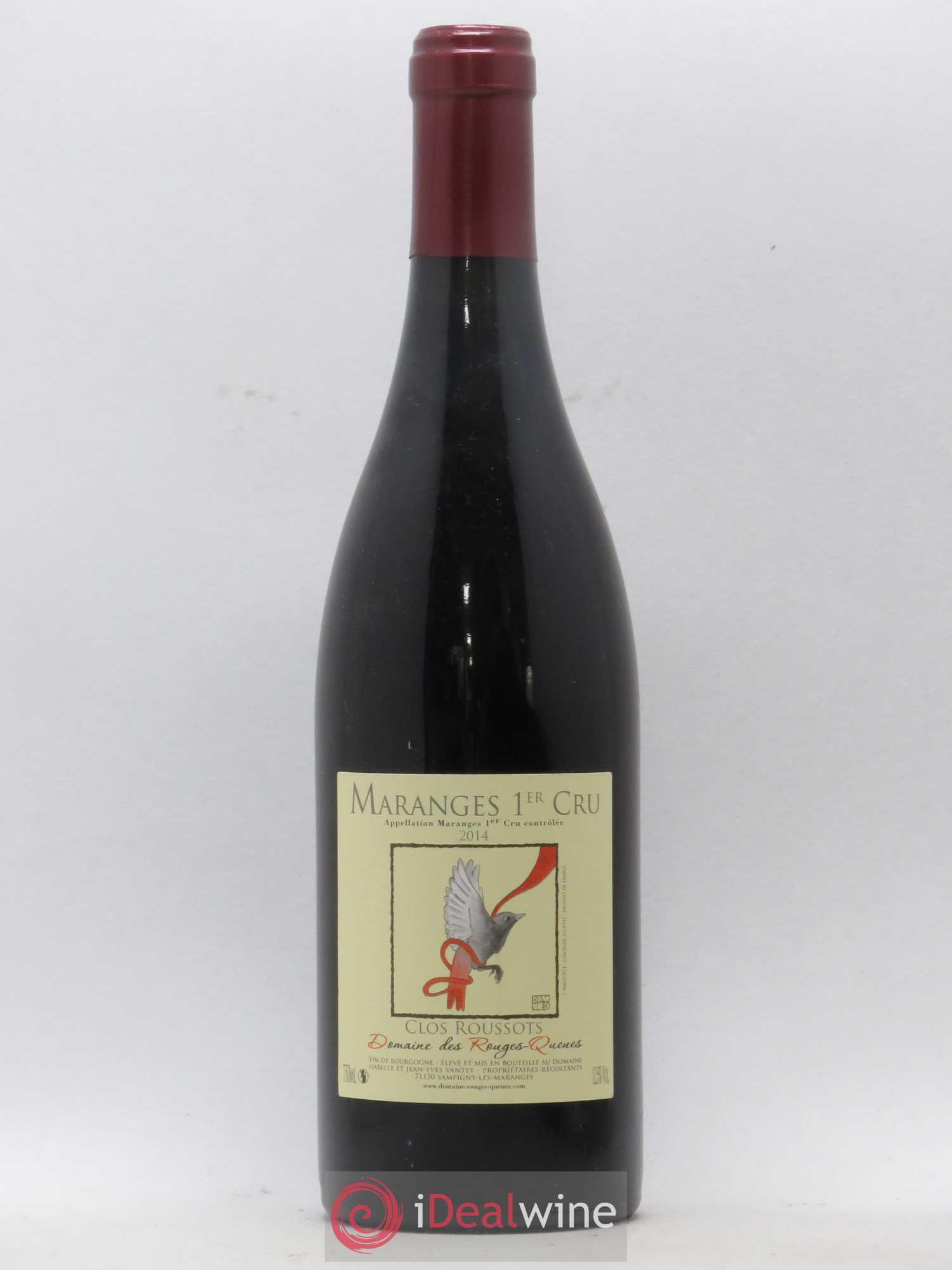 Maranges 1er Cru Clos Roussots Domaine des Rouges-Queues 2014 - Posten von 1 Flasche - 0