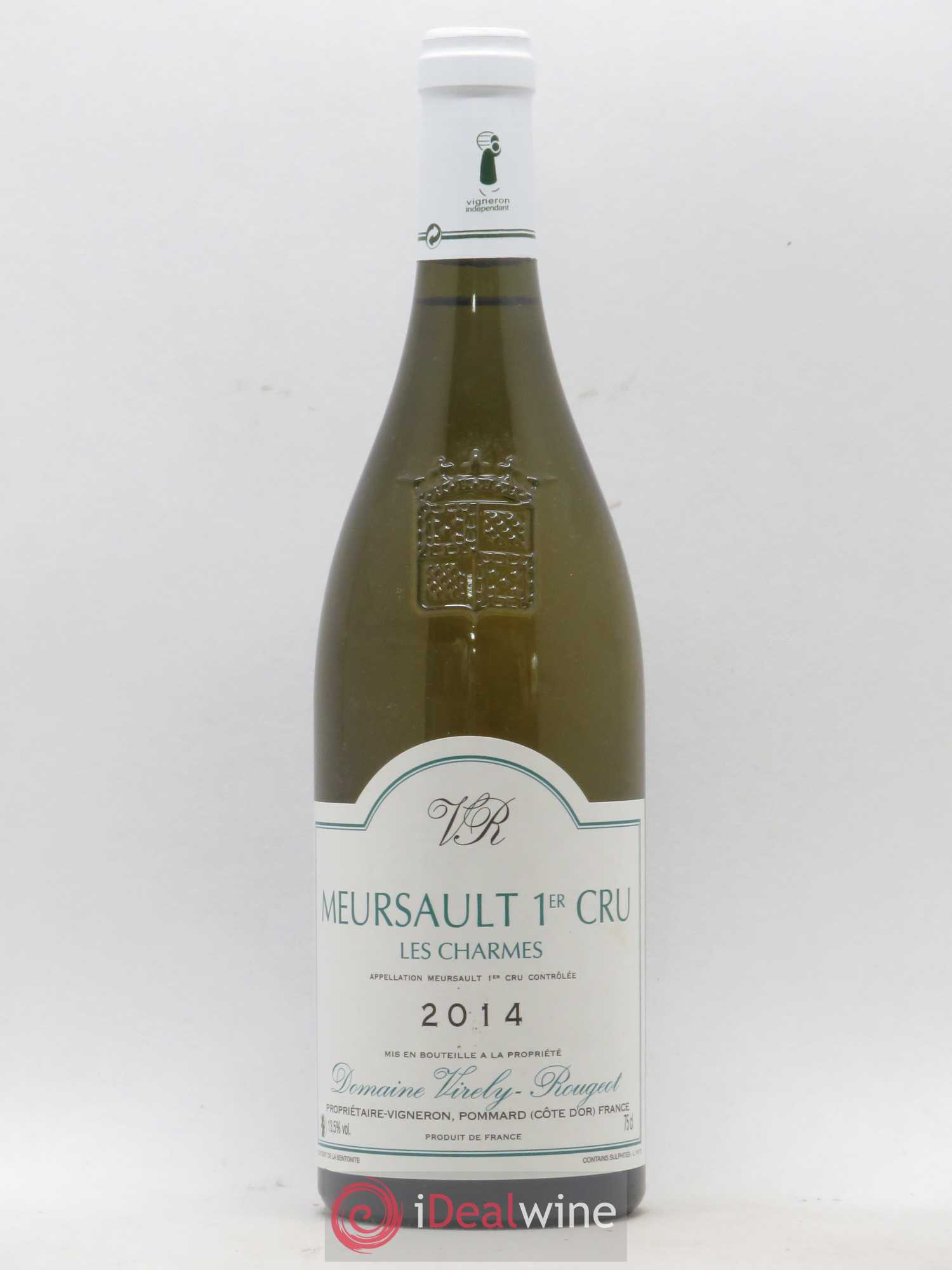 Meursault 1er Cru Domaine Virely-Rougeot Les Charmes (sans prix de réserve) 2014 - Posten von 1 Flasche - 0