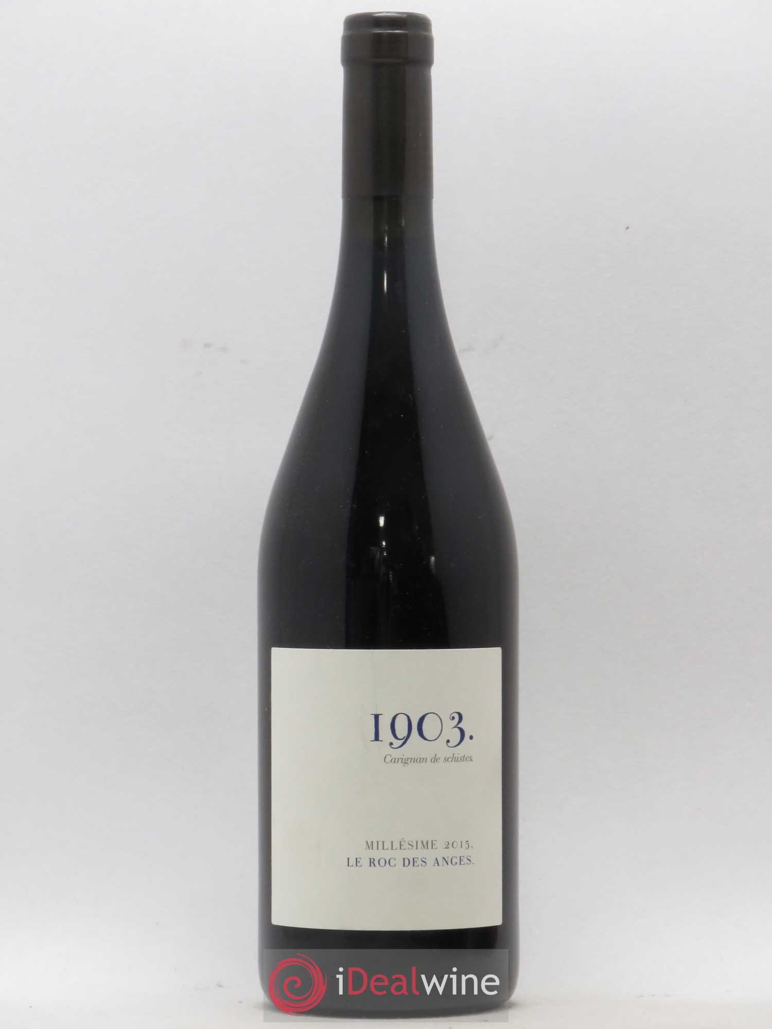 Côtes Catalanes Roc des Anges Carignan 1903 Marjorie et Stéphane Gallet 2015 - Lot de 1 bouteille - 0