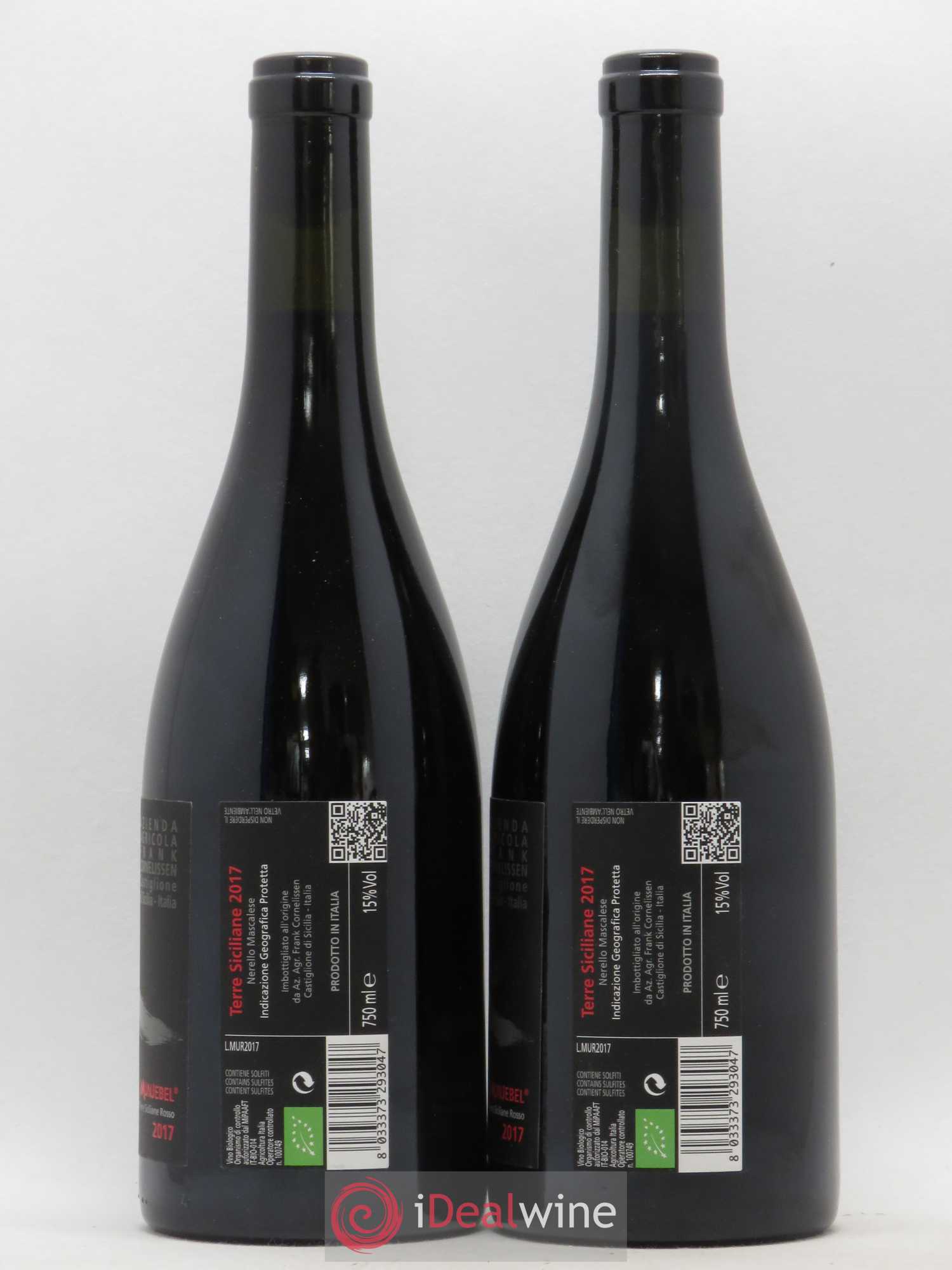 Etna Rosso Munjebel Frank Cornelissen 2017 - Lot de 2 bouteilles - 1