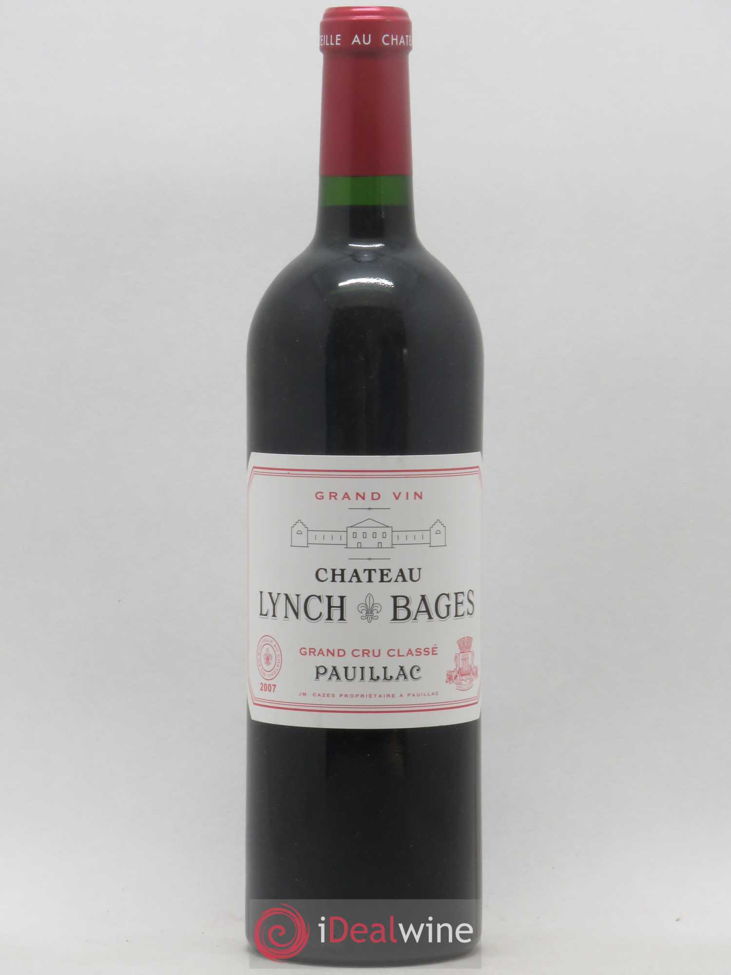 Château Lynch Bages 5ème Grand Cru Classé 2007 - Lot de 1 bouteille - 0