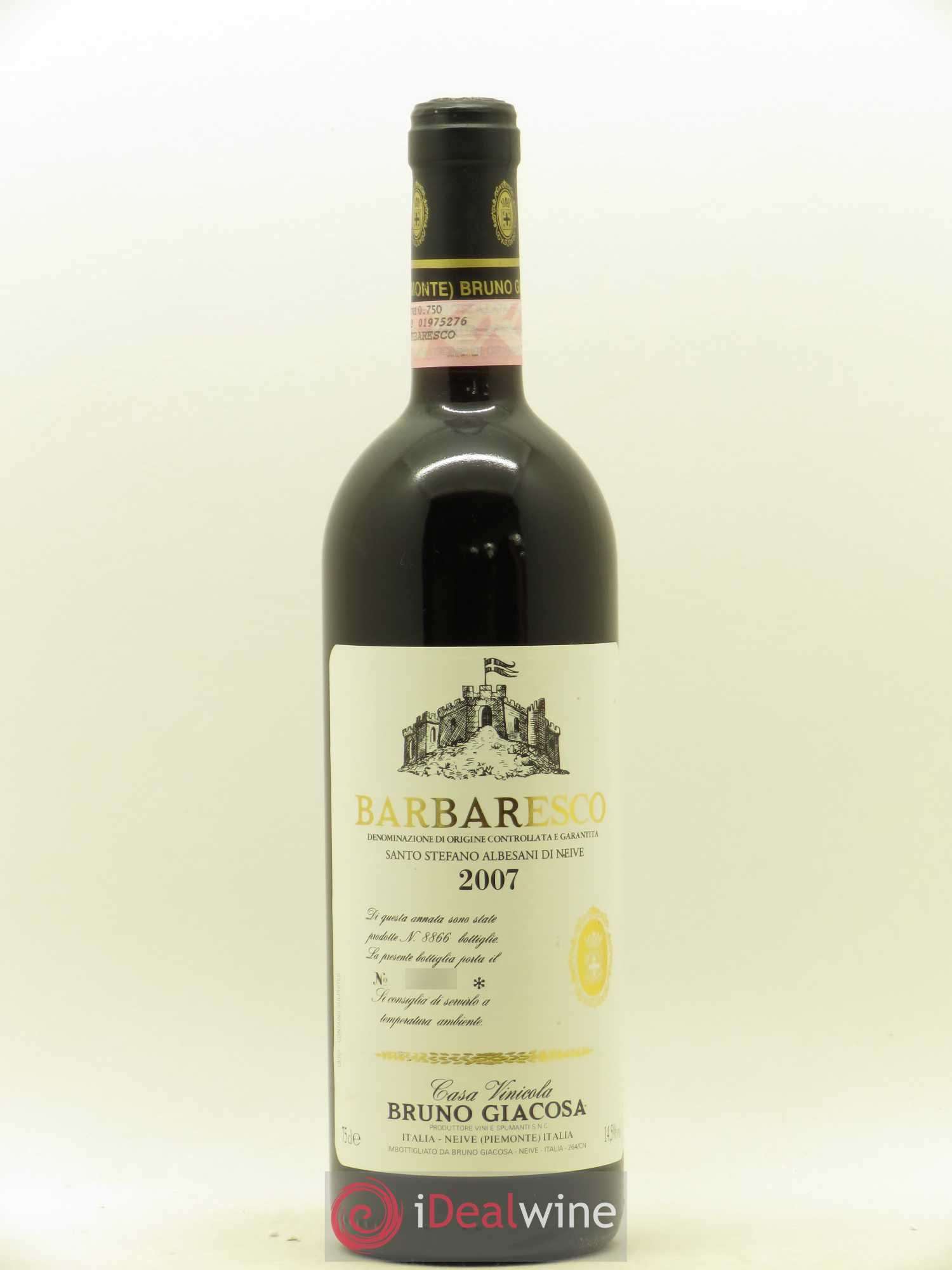 Barbaresco DOCG Albesani Santo Stefano di Neive Bruno Giacosa 2007 - Posten von 1 Flasche - 0