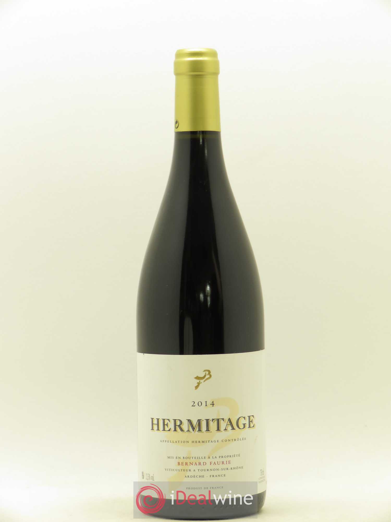Hermitage Bessards Méal (capsule dorée) Bernard Faurie 2014 - Lot de 1 bouteille - 0