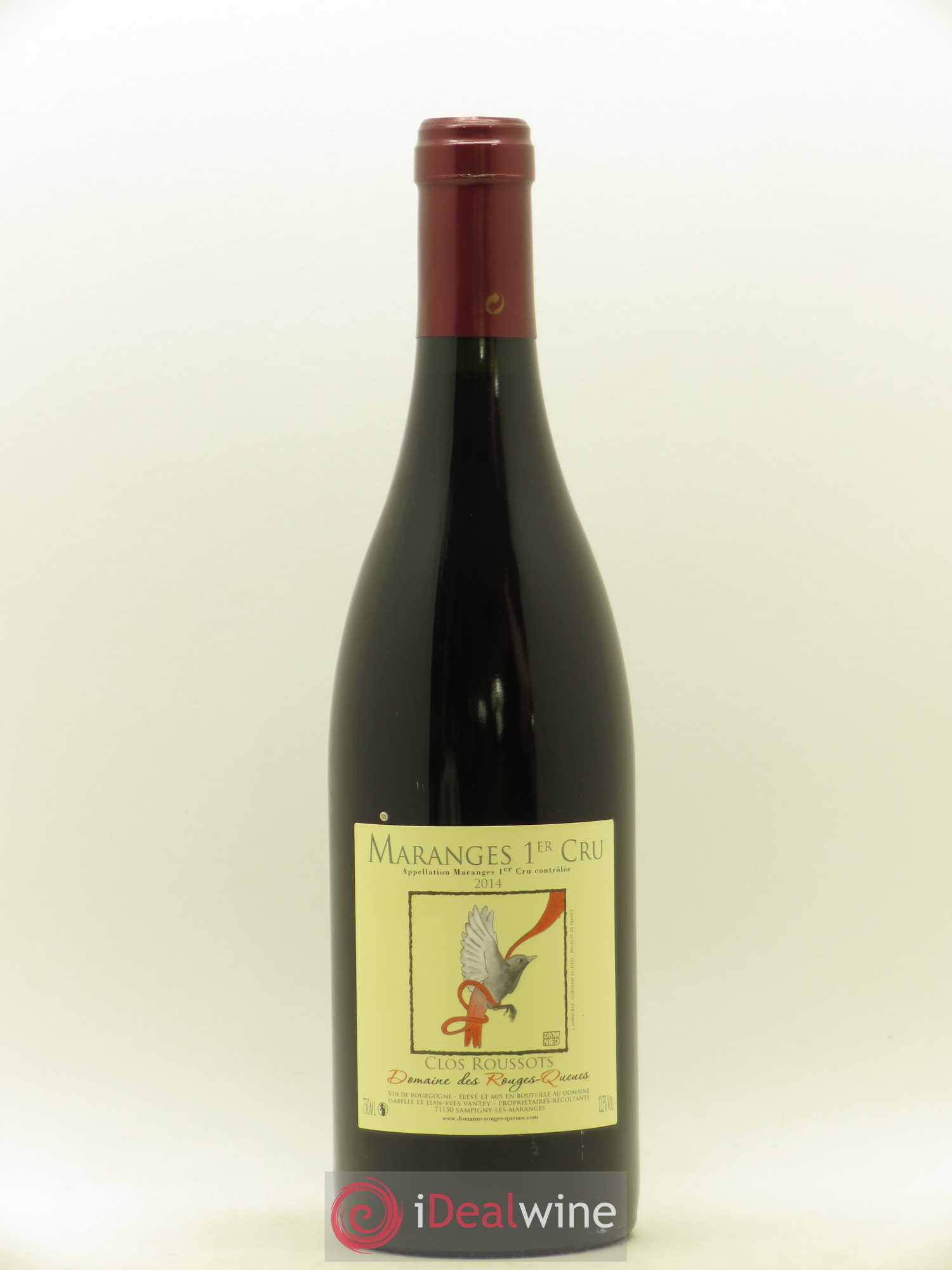 Maranges 1er Cru Clos Roussots Domaine des Rouges Queues 2014 - Lot of 1 bottle - 0
