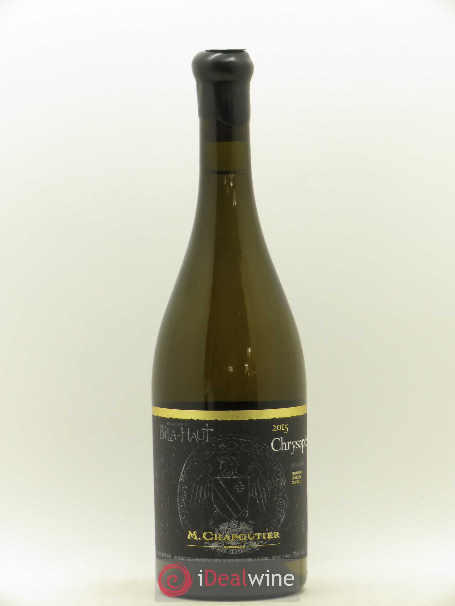 Collioure Bila-Haut (Domaine) Chrysopee Chapoutier (sans prix de réserve) 2015 - Lot de 1 bouteille - 0