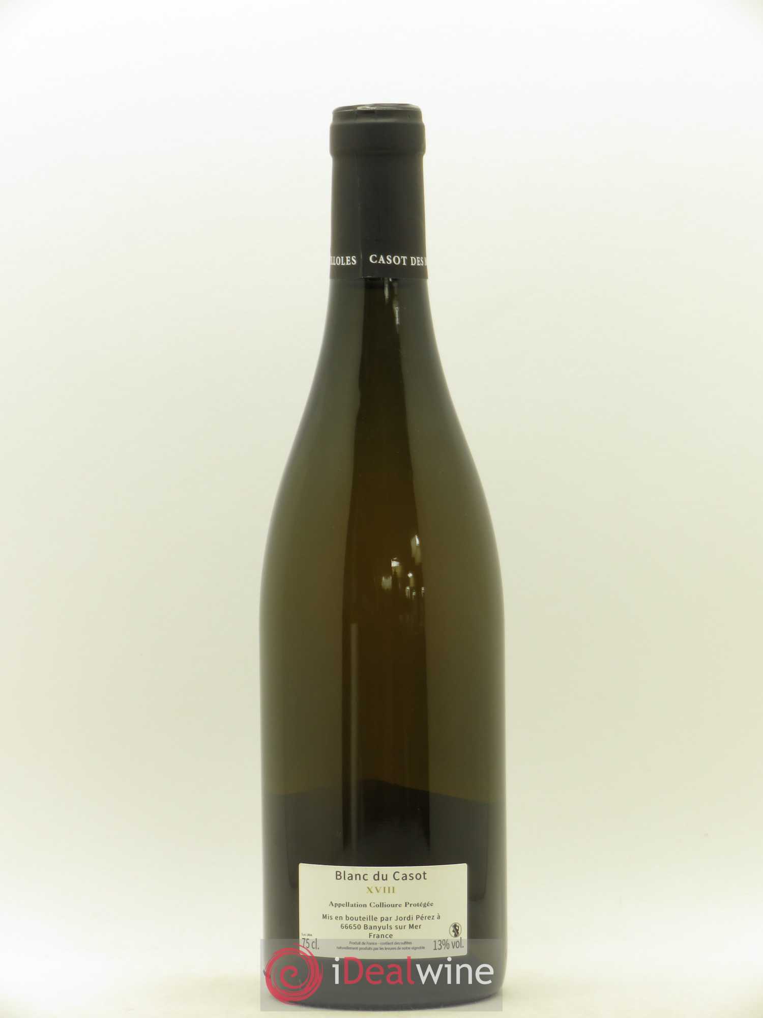 Collioure Blanc du Casot Domaine du Casot des Mailloles 2018 - Posten von 1 Flasche - 1