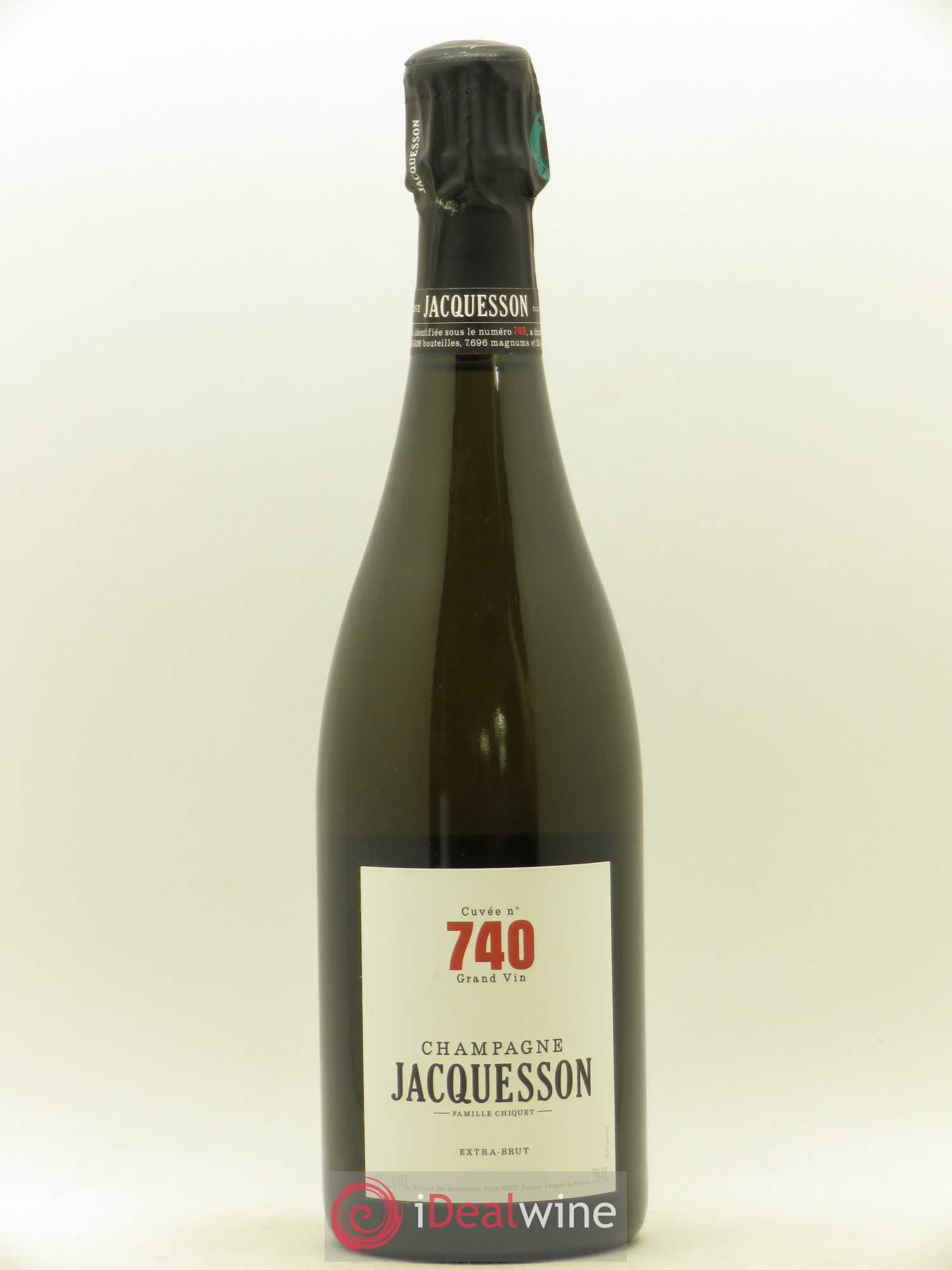 Cuvée 740 Extra-Brut Jacquesson - Lot de 1 bouteille - 0