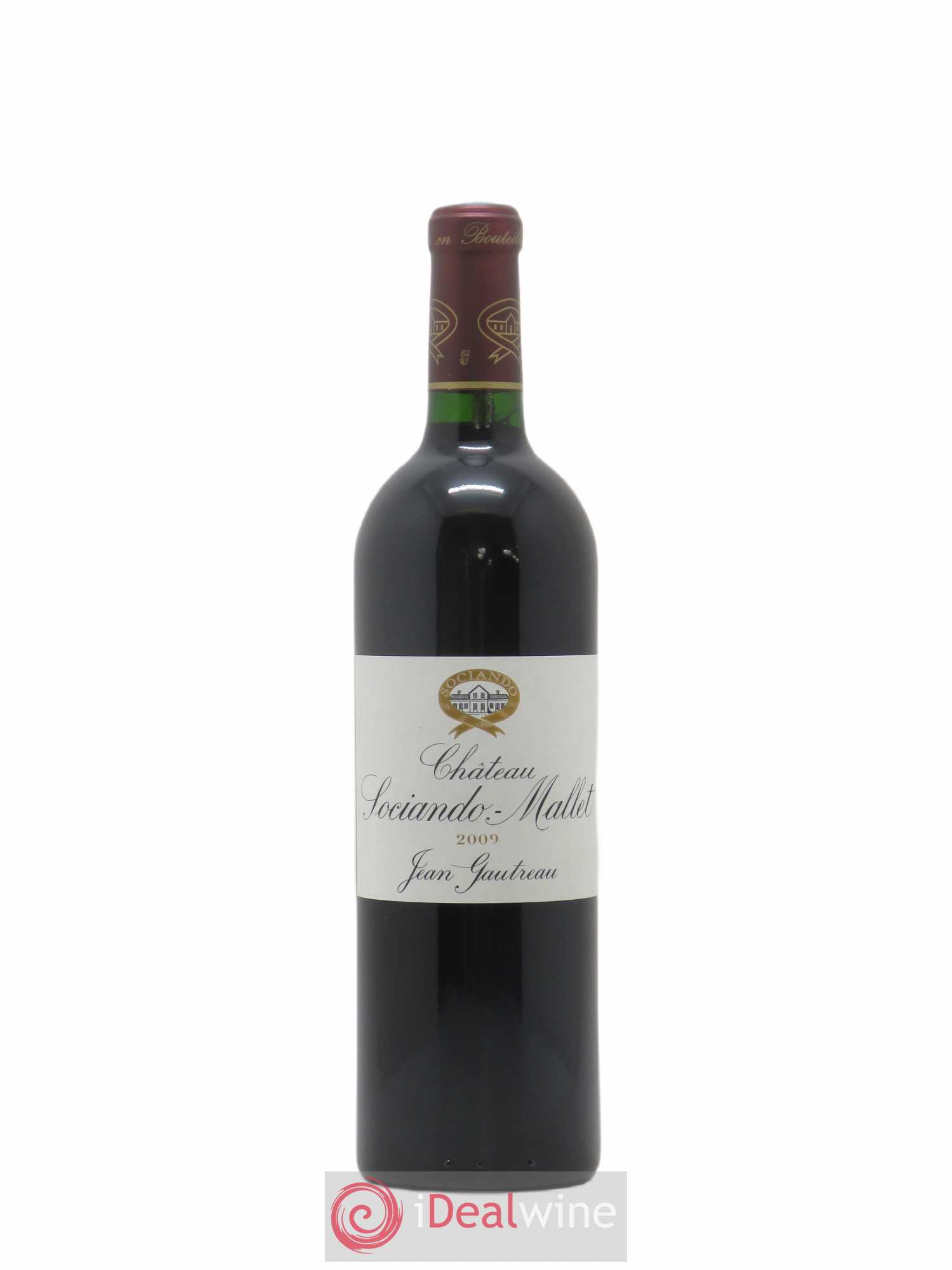 Château Sociando Mallet 2009 - Lot de 1 bouteille - 0