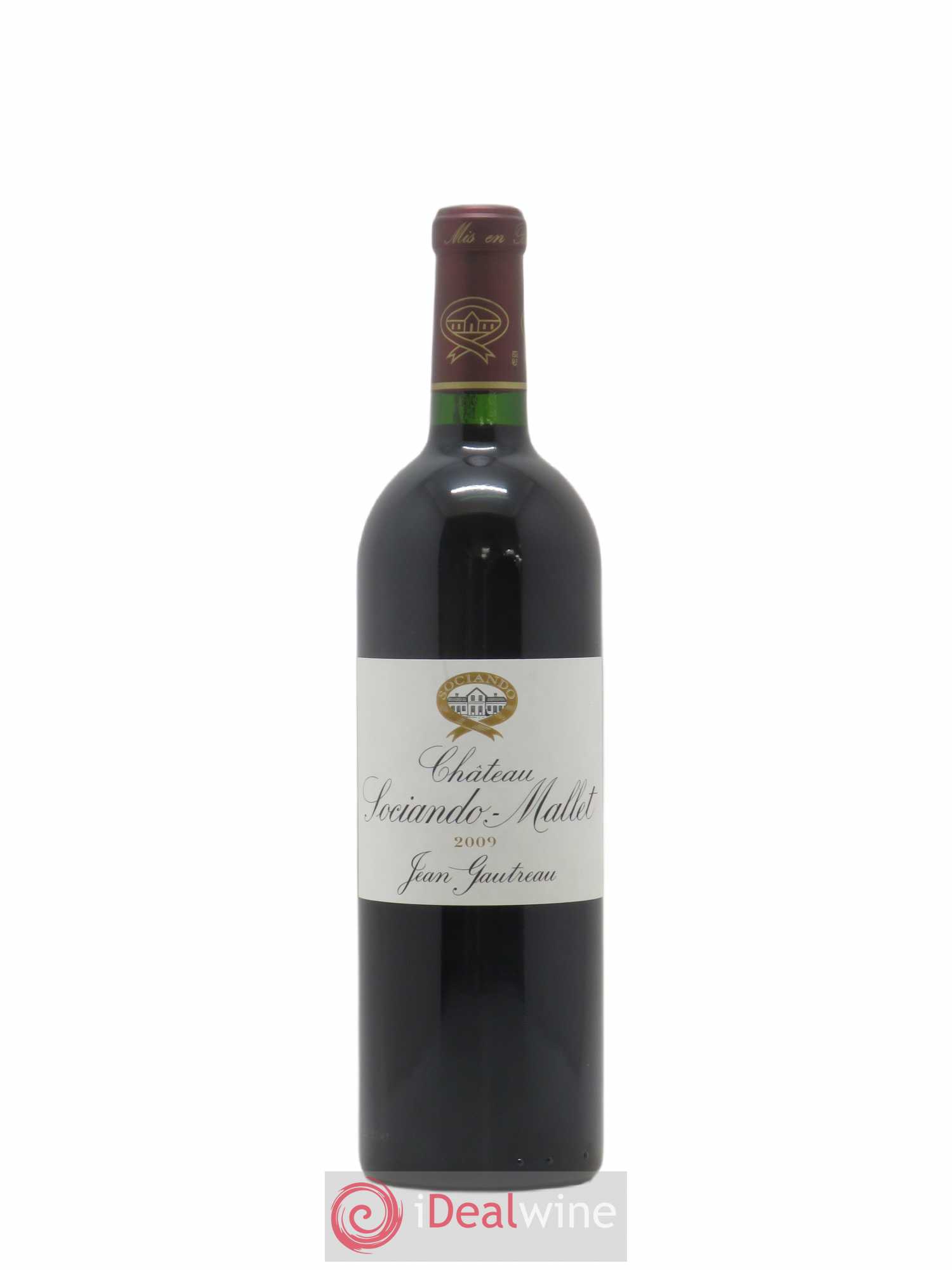 Château Sociando Mallet 2009 - Lot de 1 bouteille - 0