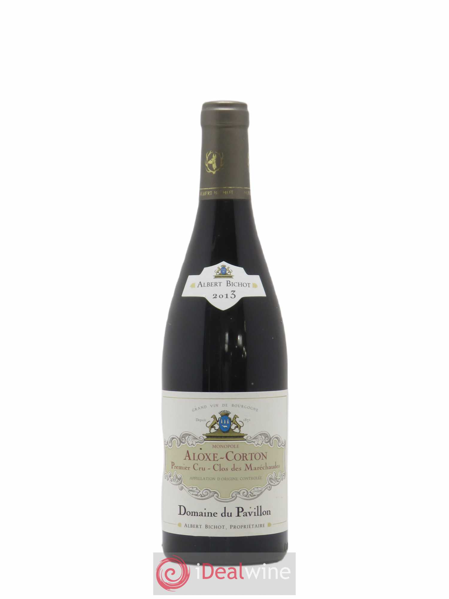 Aloxe-Corton 1er Cru Clos des Maréchaudes Domaine du Pavillon - Albert Bichot (sans prix de réserve) 2013 - Lot de 1 bouteille - 0