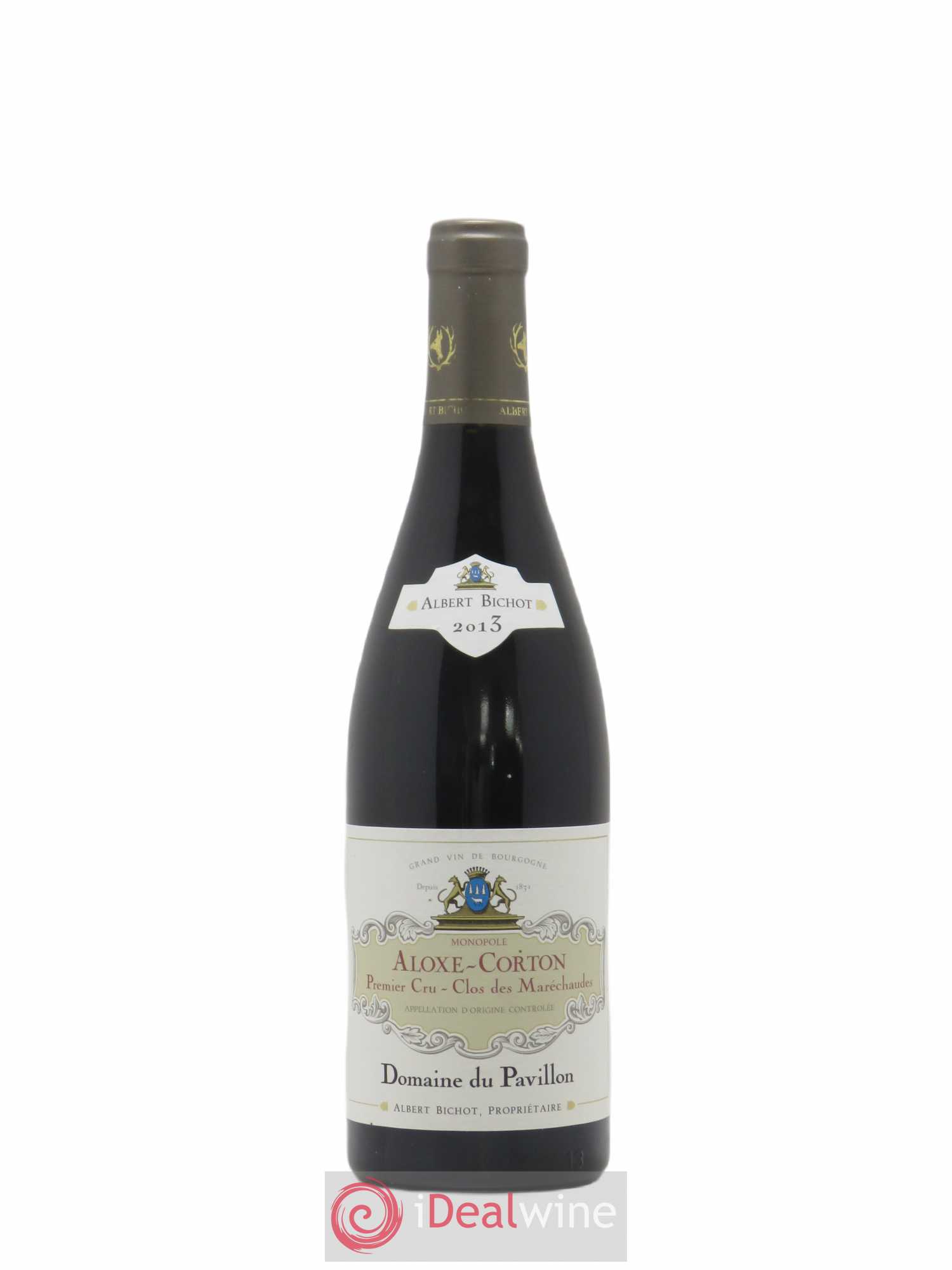 Aloxe-Corton 1er Cru Clos des Maréchaudes Domaine du Pavillon - Albert Bichot (sans prix de réserve) 2013 - Lot de 1 bouteille - 0