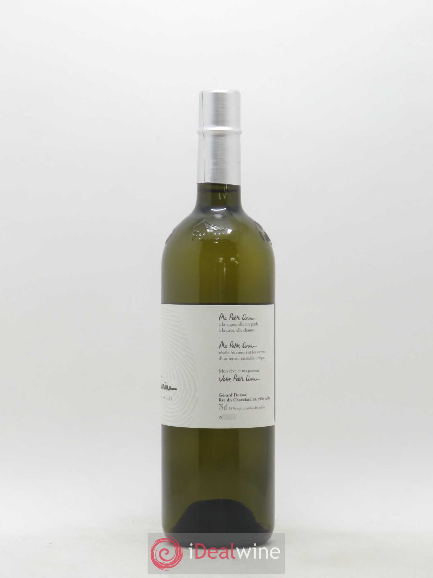 Valais Fully Ma Petite Arvine Gérard Dorsaz (sans prix de réserve) 2016 - Posten von 1 Flasche - 2