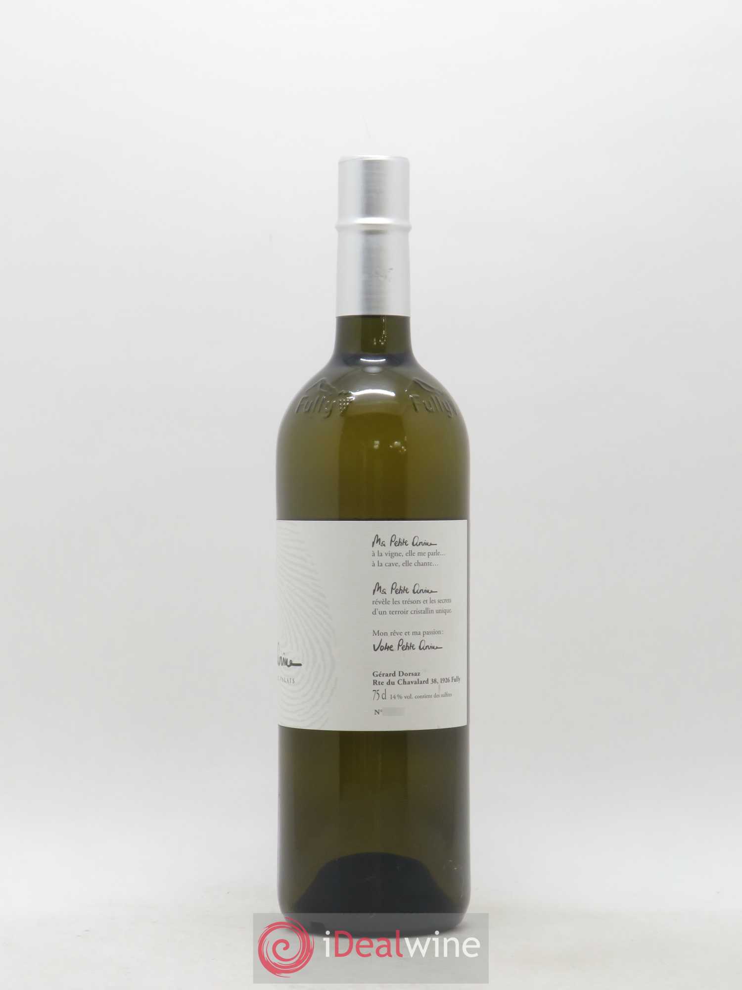 Valais Fully Ma Petite Arvine Gérard Dorsaz (sans prix de réserve) 2016 - Posten von 1 Flasche - 2