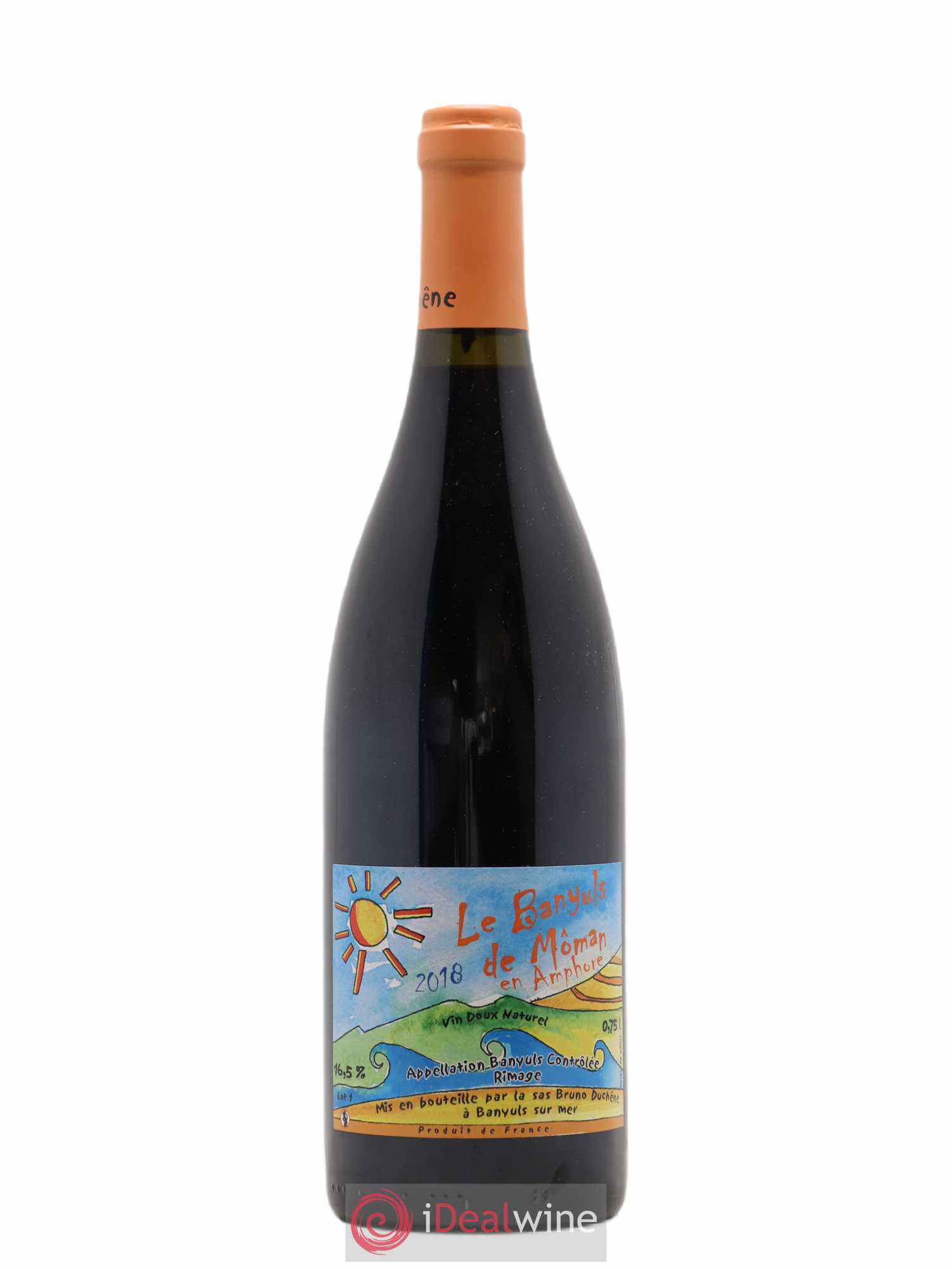 Banyuls Rimage Le Banyuls De Môman En Amphore Bruno Duchene 2018 - Posten von 1 Flasche - 0