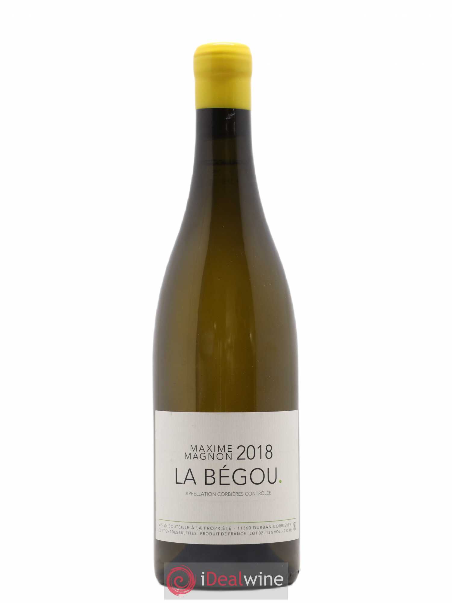 Corbières La Bégou Maxime Magnon 2018 - Lot de 1 bouteille - 0