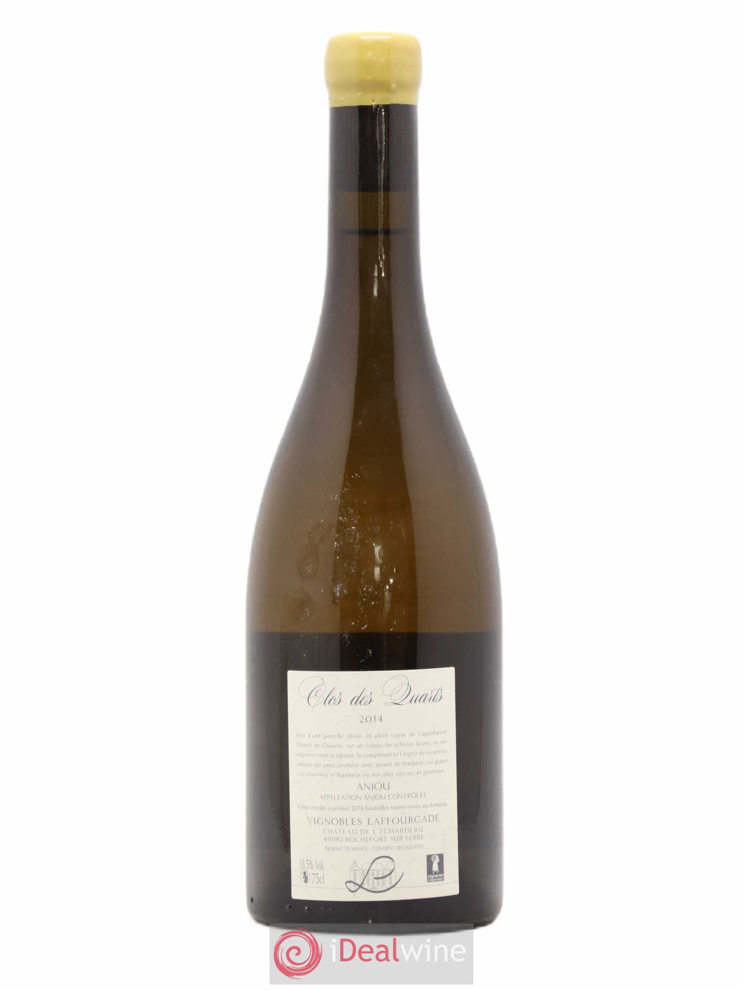 Anjou Clos Des Quarts Pascal Laffourcade 2014 - Posten von 1 Flasche - 1
