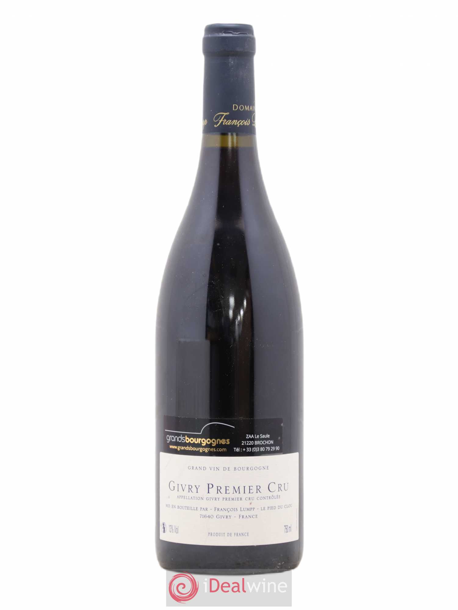 Givry 1er Cru A Vigne Rouge François Lumpp (Domaine) 2014 - Lot de 1 bouteille - 1