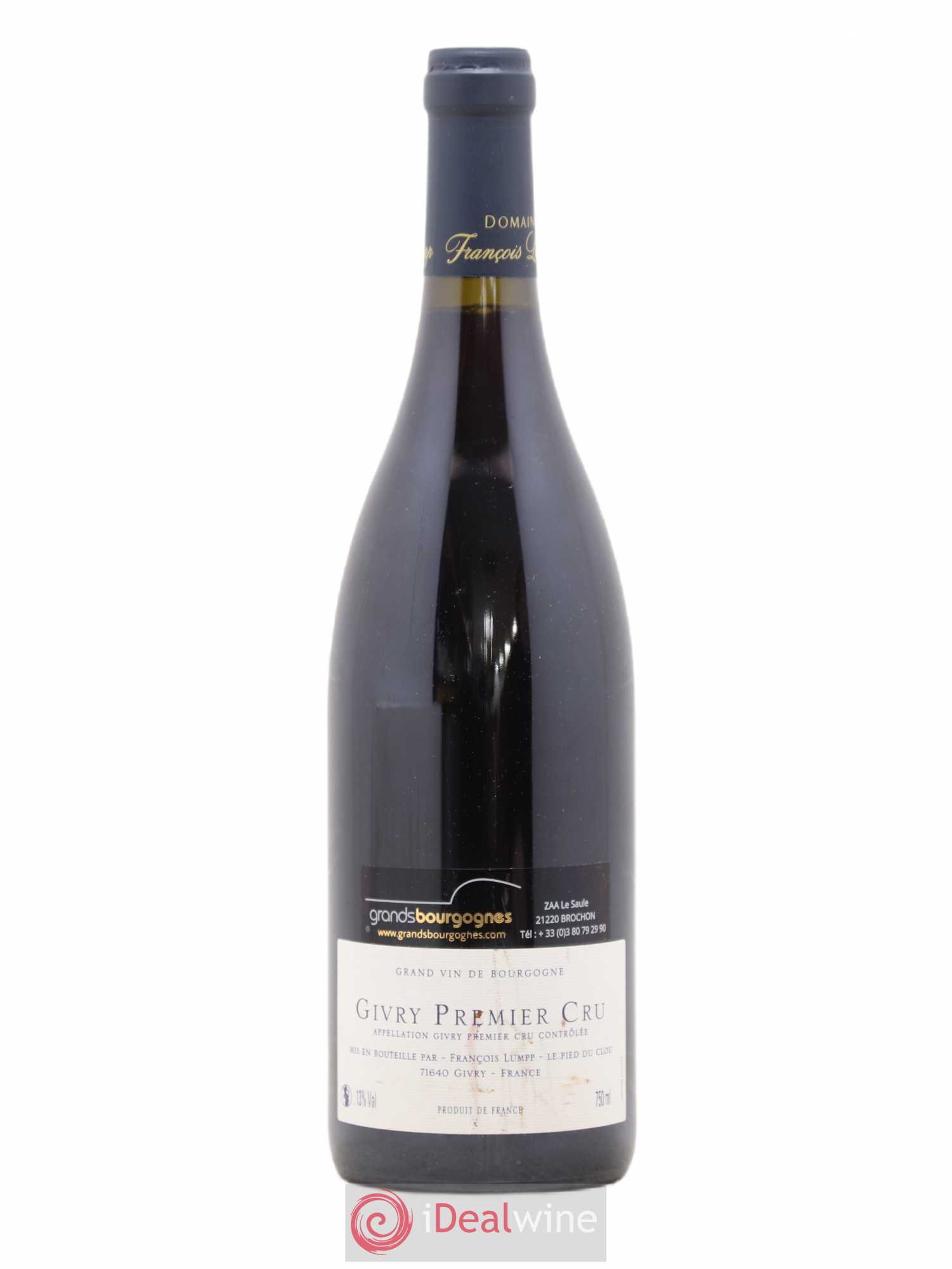 Givry 1er Cru A Vigne Rouge François Lumpp (Domaine) 2014 - Lot de 1 bouteille - 1