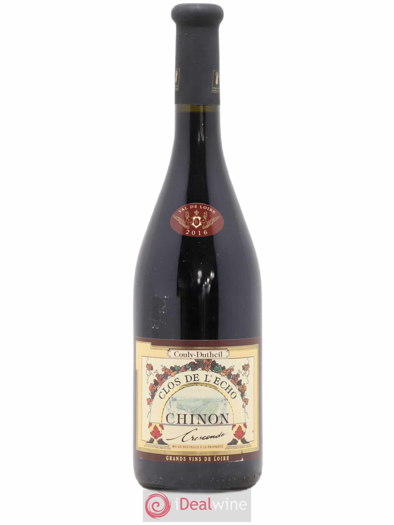 Chinon Clos de l'Echo Crescendo Couly-Dutheil 2016 - Posten von 1 Flasche - 0