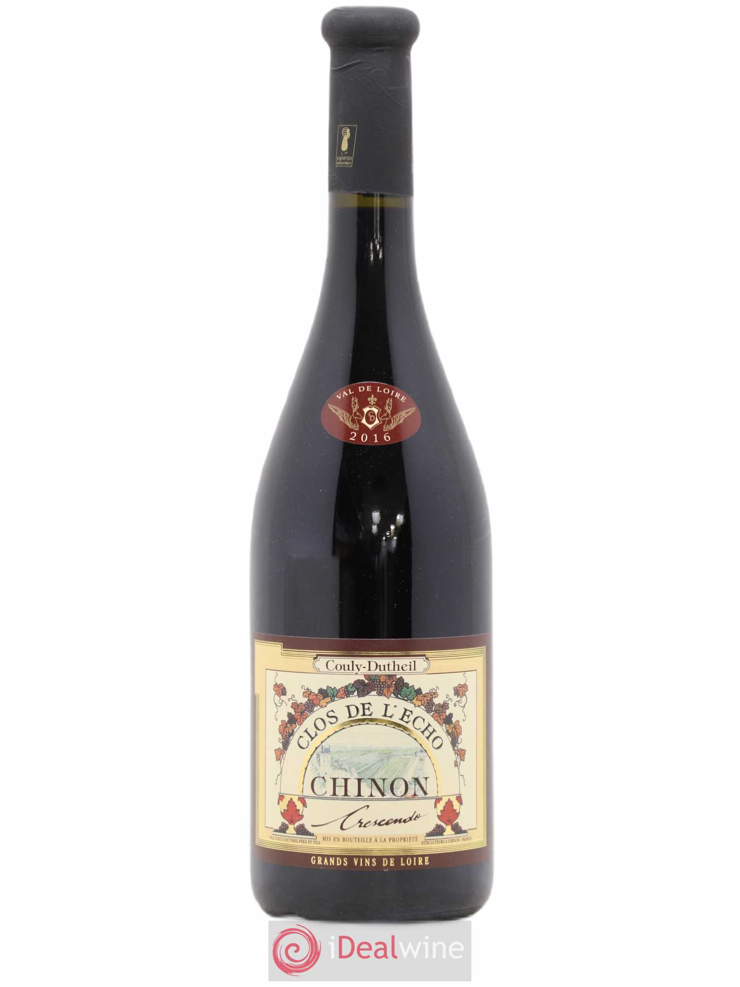 Chinon Clos de l'Echo Crescendo Couly-Dutheil 2016 - Posten von 1 Flasche - 0