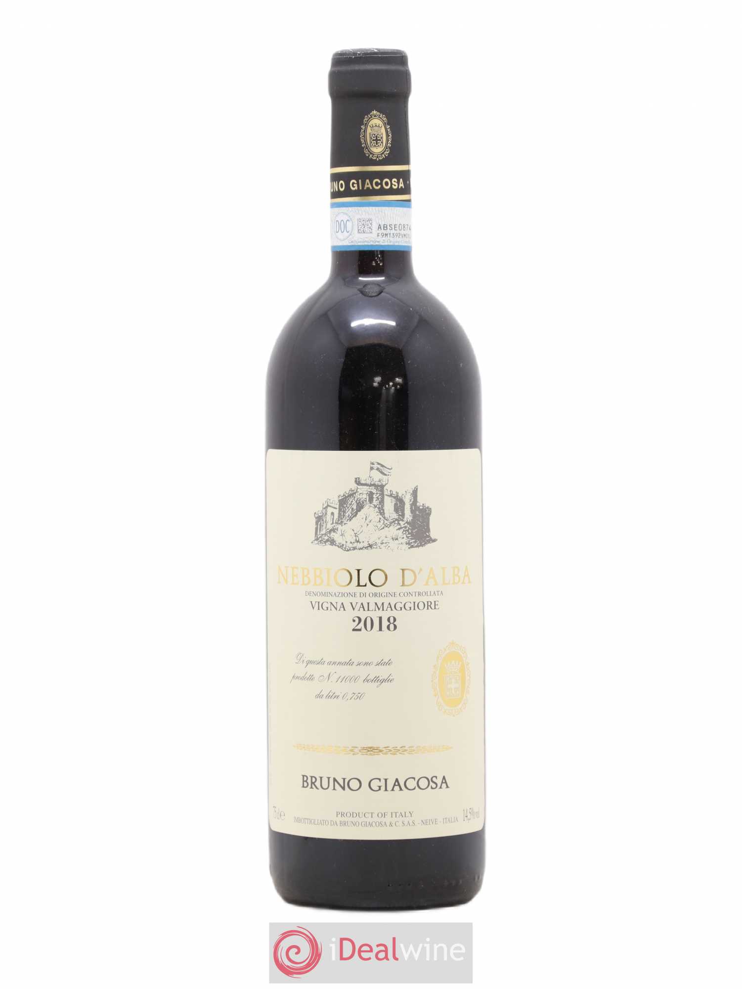 Nebbiolo d'Alba DOC Vigna Valmaggiore Bruno Giacosa 2018 - Posten von 1 Flasche - 0