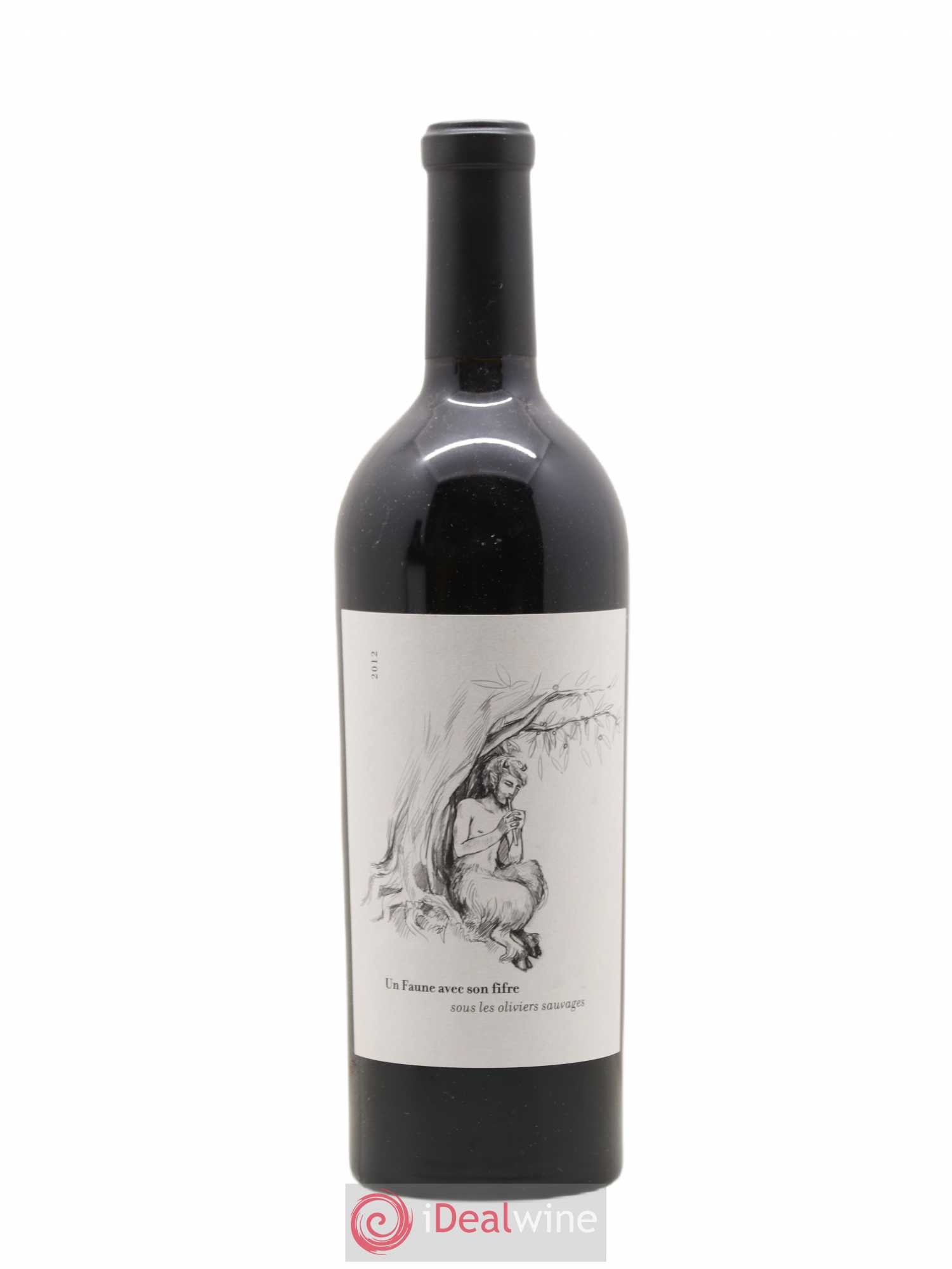 Côtes Catalanes (anciennement IGP Pyrénées Orientales) Clos des Fées Un faune avec son Fifre Hervé Bizeul 2012 - Lot de 1 bouteille - 0