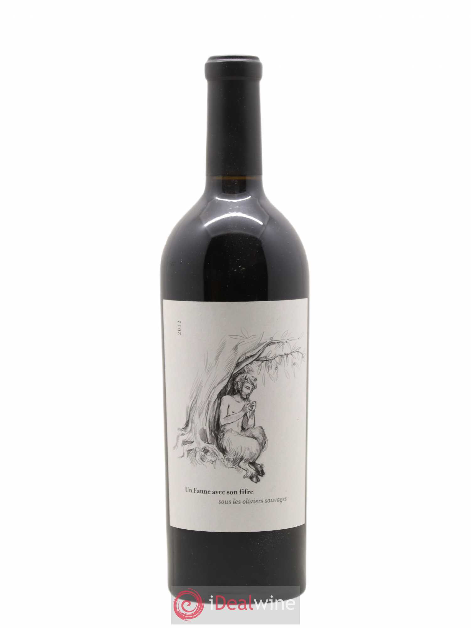 Côtes Catalanes (anciennement IGP Pyrénées Orientales) Clos des Fées Un faune avec son Fifre Hervé Bizeul 2012 - Lot de 1 bouteille - 0