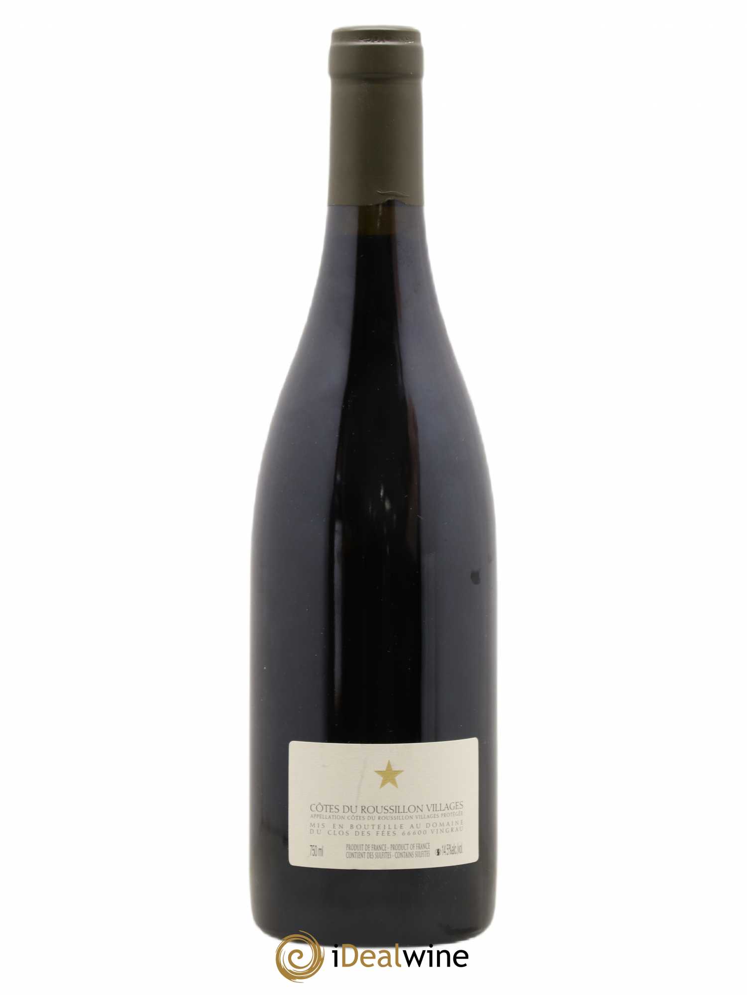 Côtes du Roussillon Villages Clos des Fées Hervé Bizeul 2014 - Lot de 1 bouteille - 1