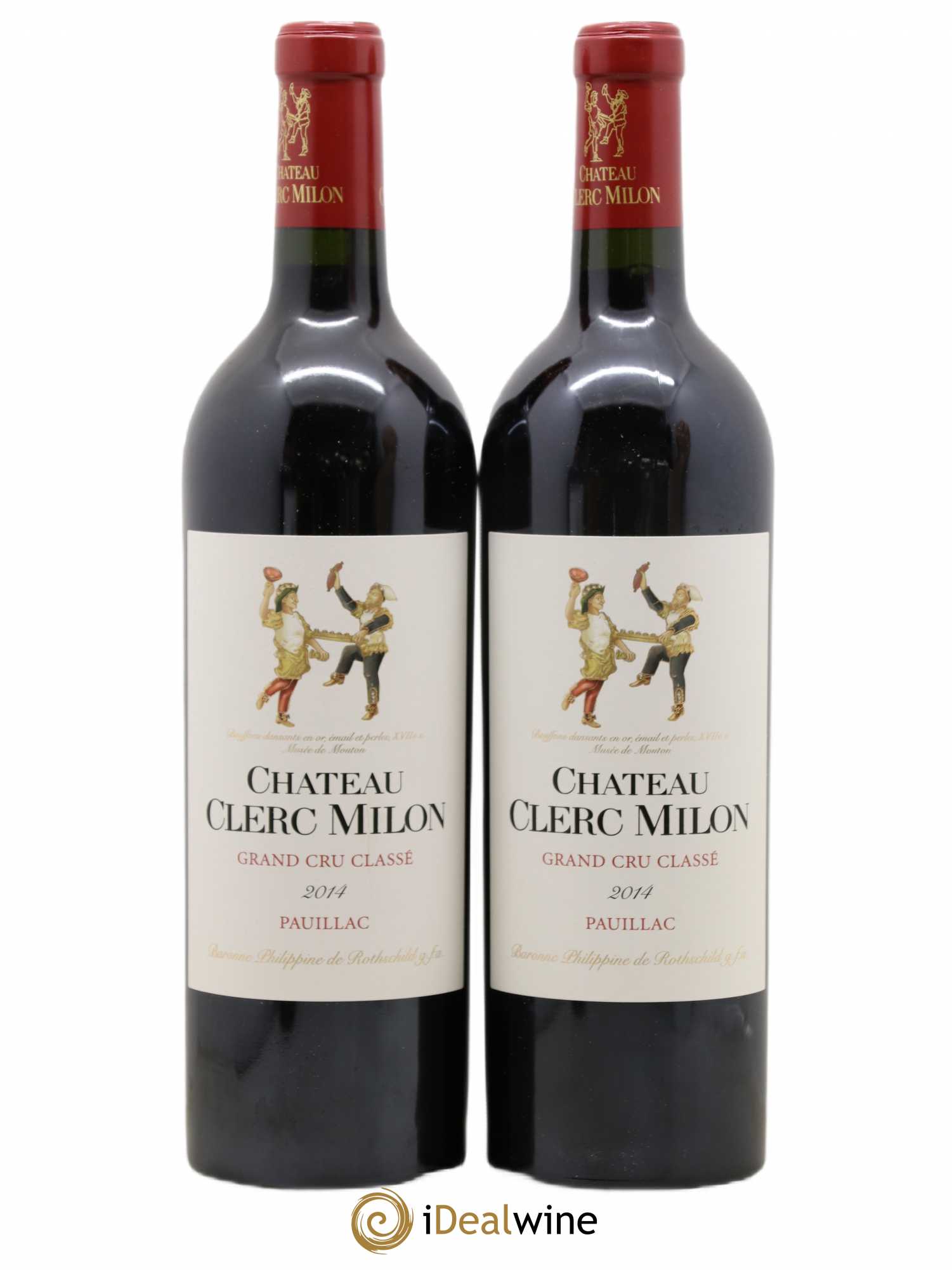 Château Clerc Milon 5ème Grand Cru Classé 2014 - Lot de 2 bouteilles - 0