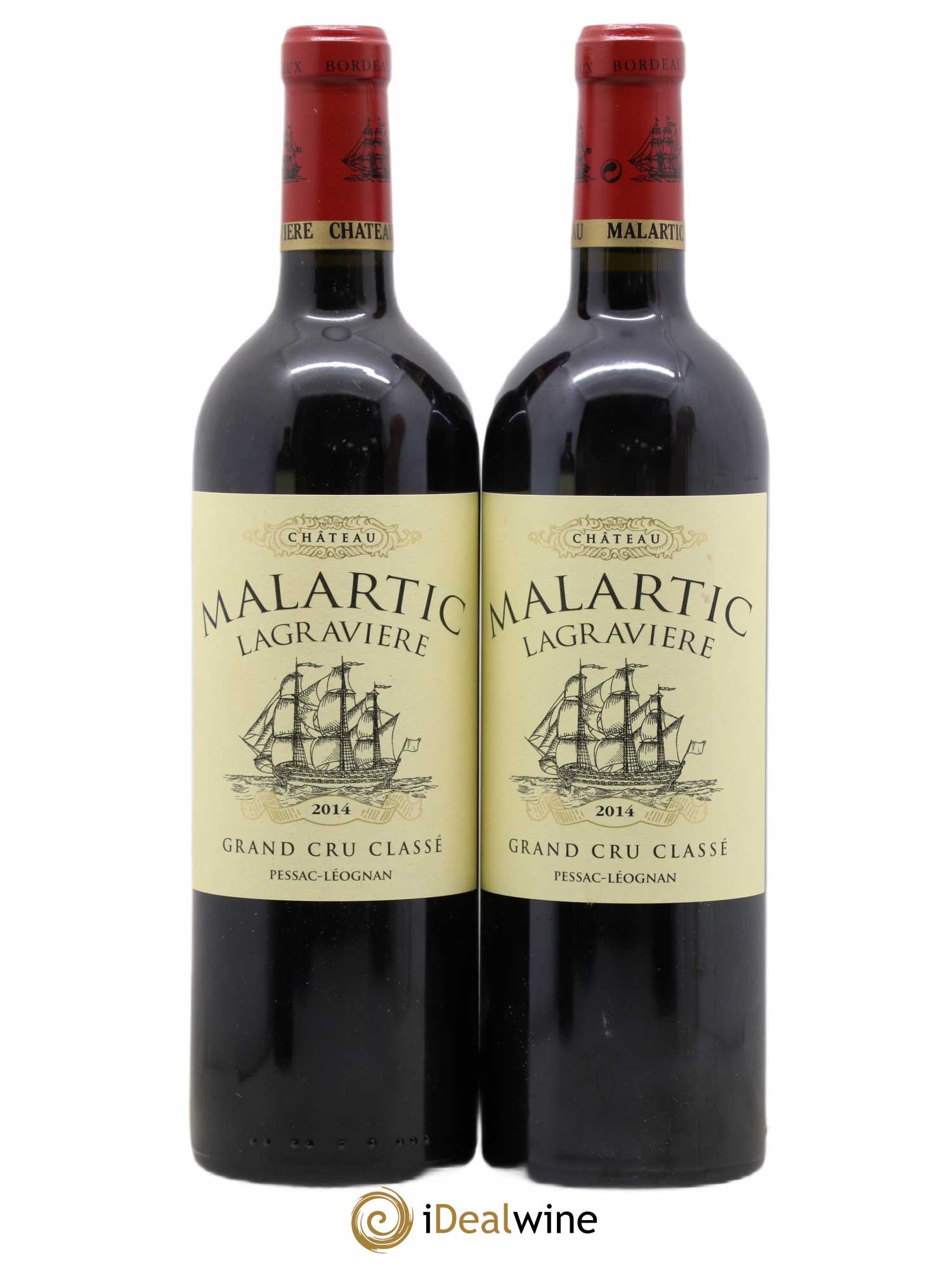 Château Malartic-Lagravière Cru Classé de Graves 2014 - Lot de 2 bouteilles - 0