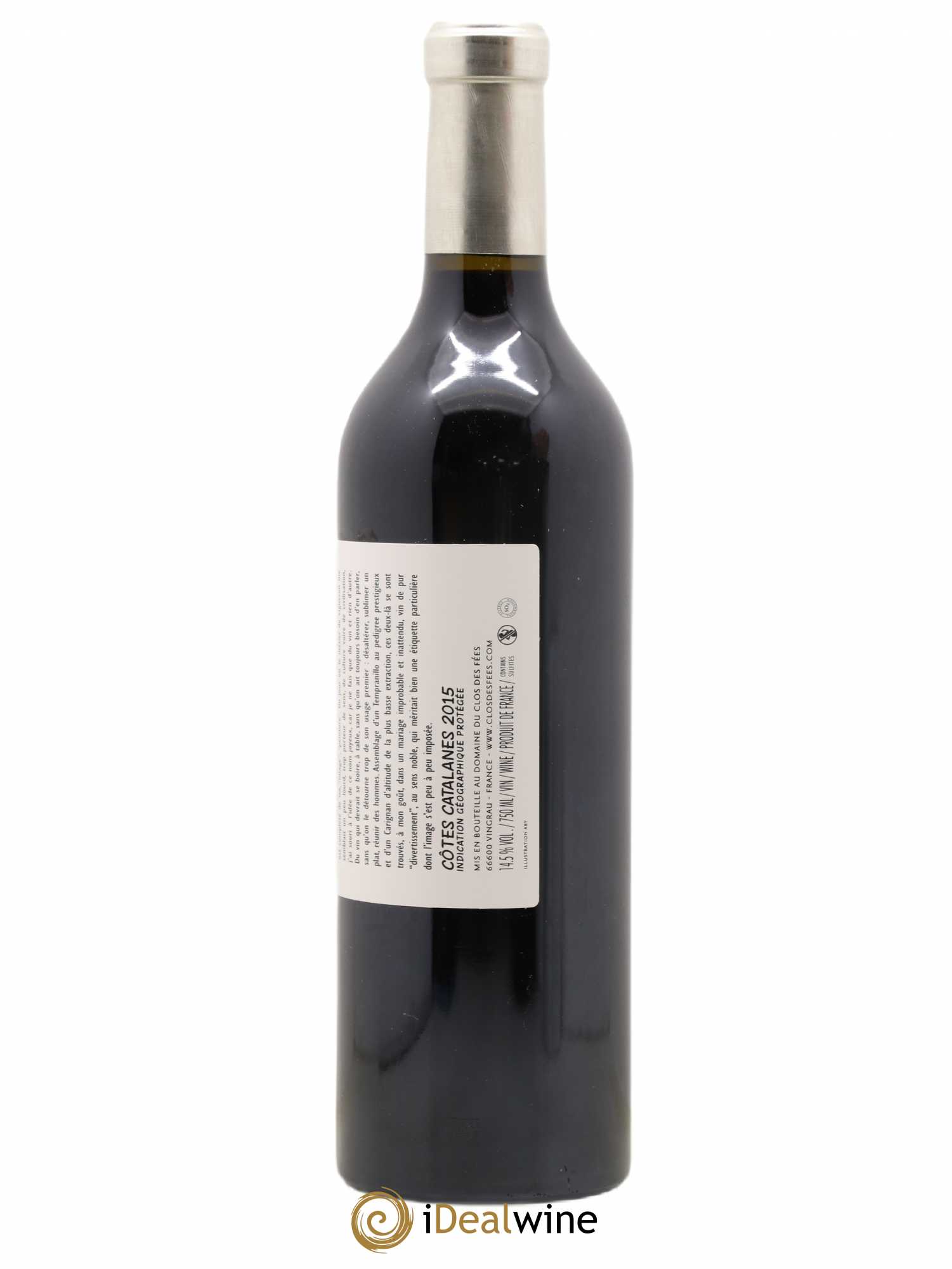 Côtes Catalanes Clos des Fées Images dérisoires Hervé Bizeul 2015 - Lot de 1 bouteille - 1