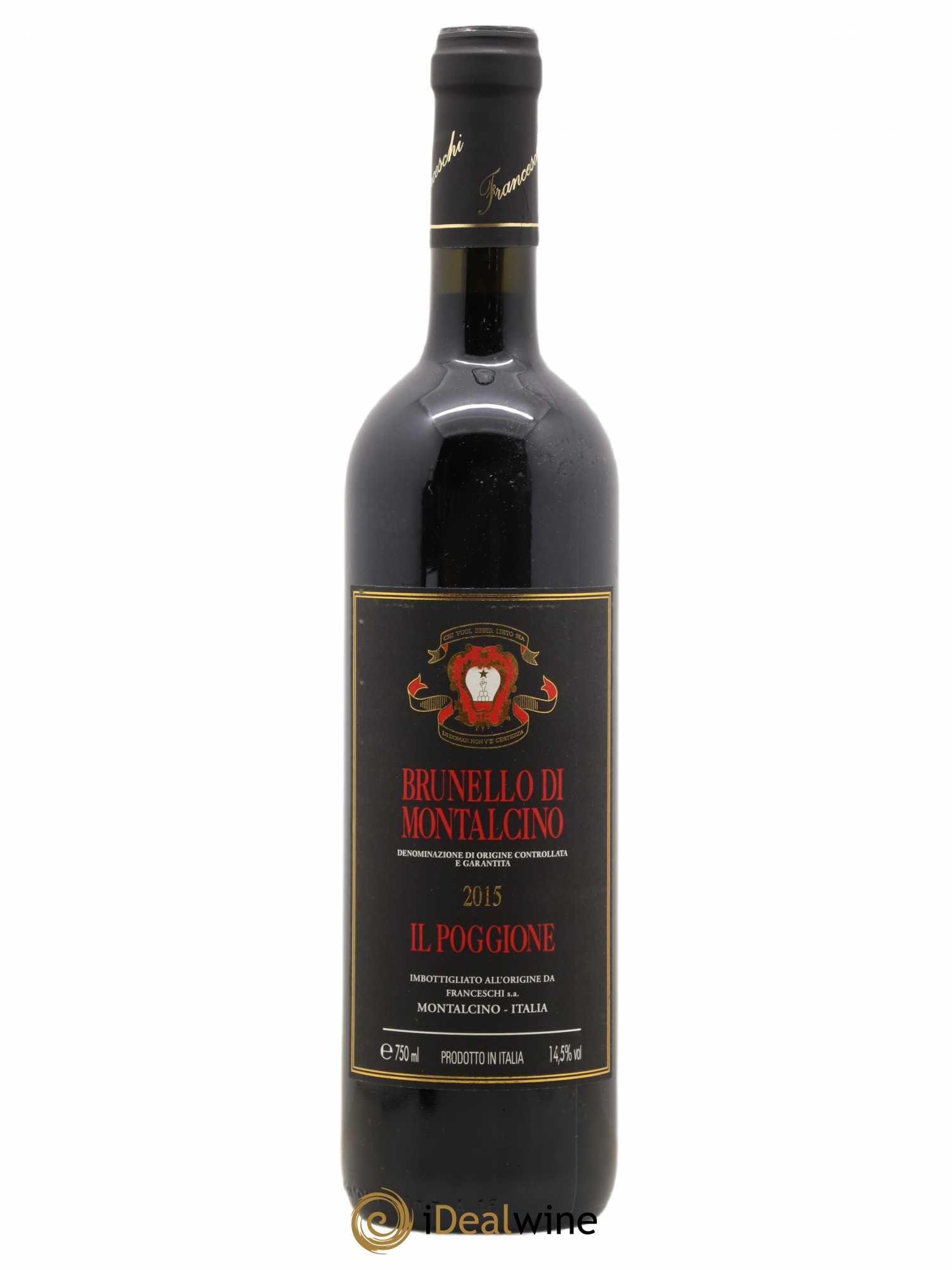 Brunello di Montalcino DOCG Il Poggione Lavinio Franceschi 2015 - Lot de 1 bouteille - 0