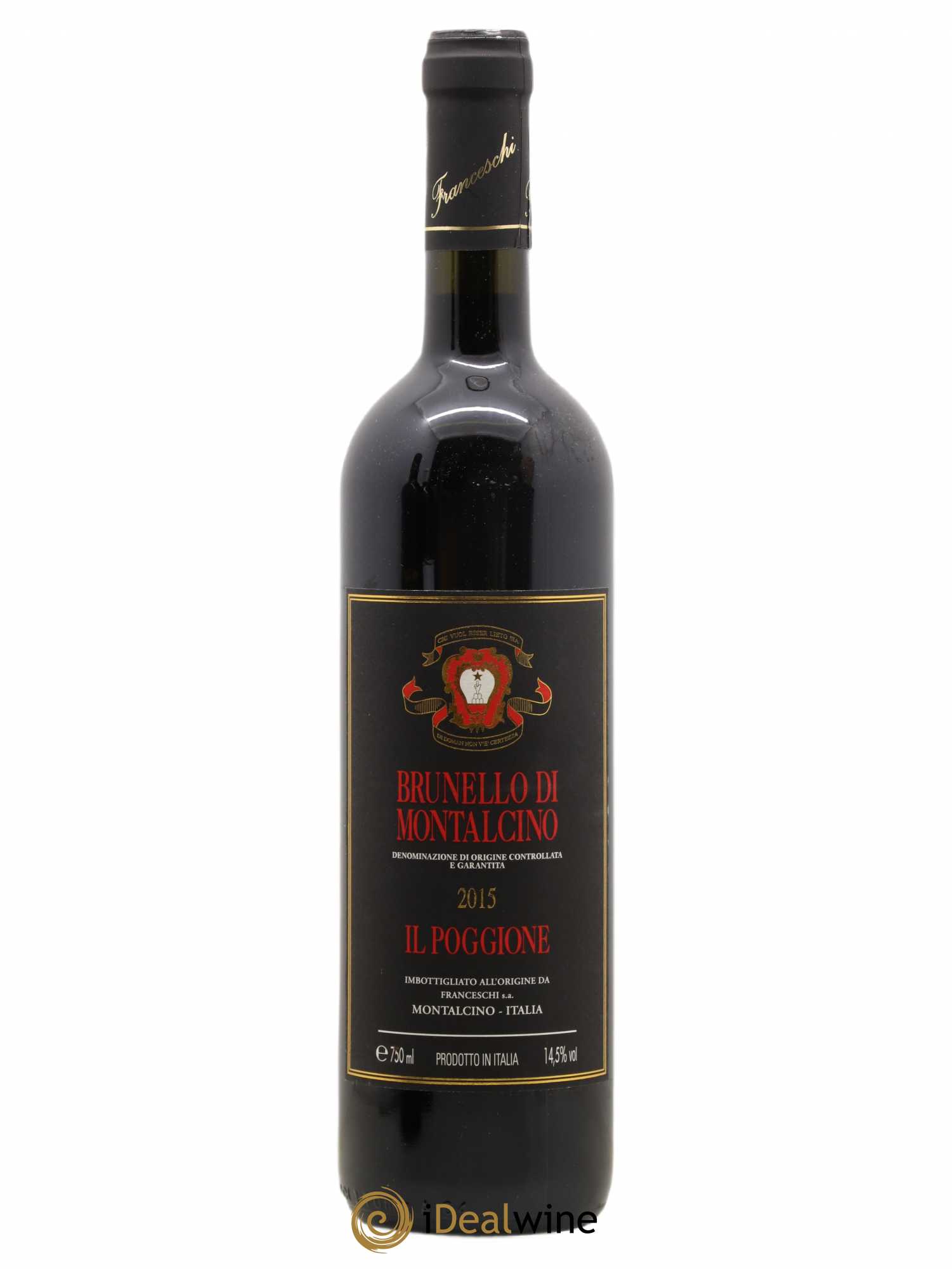 Brunello di Montalcino DOCG Il Poggione Lavinio Franceschi 2015 - Lot de 1 bouteille - 0