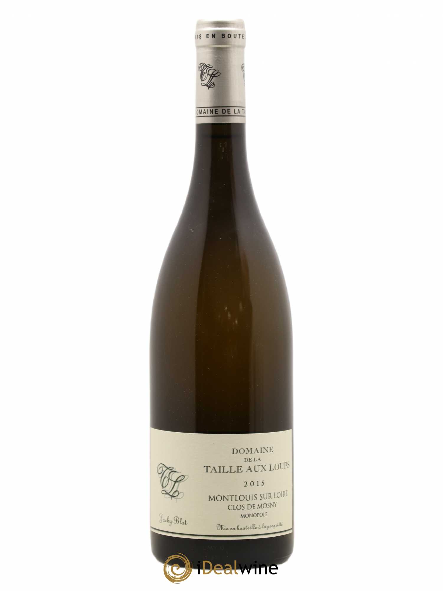 Montlouis-sur-Loire Clos de Mosny La Taille aux Loups - Jacky Blot 2015 - Lot de 1 bouteille - 0