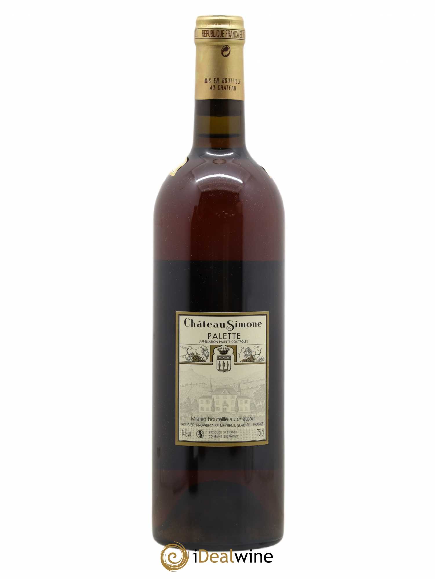 Palette Château Simone Famille Rougier 2016 - Posten von 1 Flasche - 1